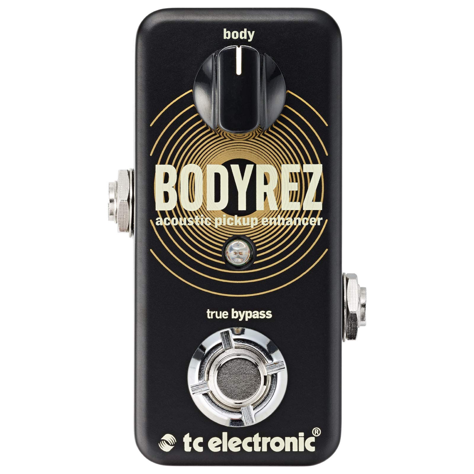 TC Electronic BodyRez Acoustic Guitar Preamp Pedal – Enhance Tone & Reduce Feedback for Live Performances & Studio Recording