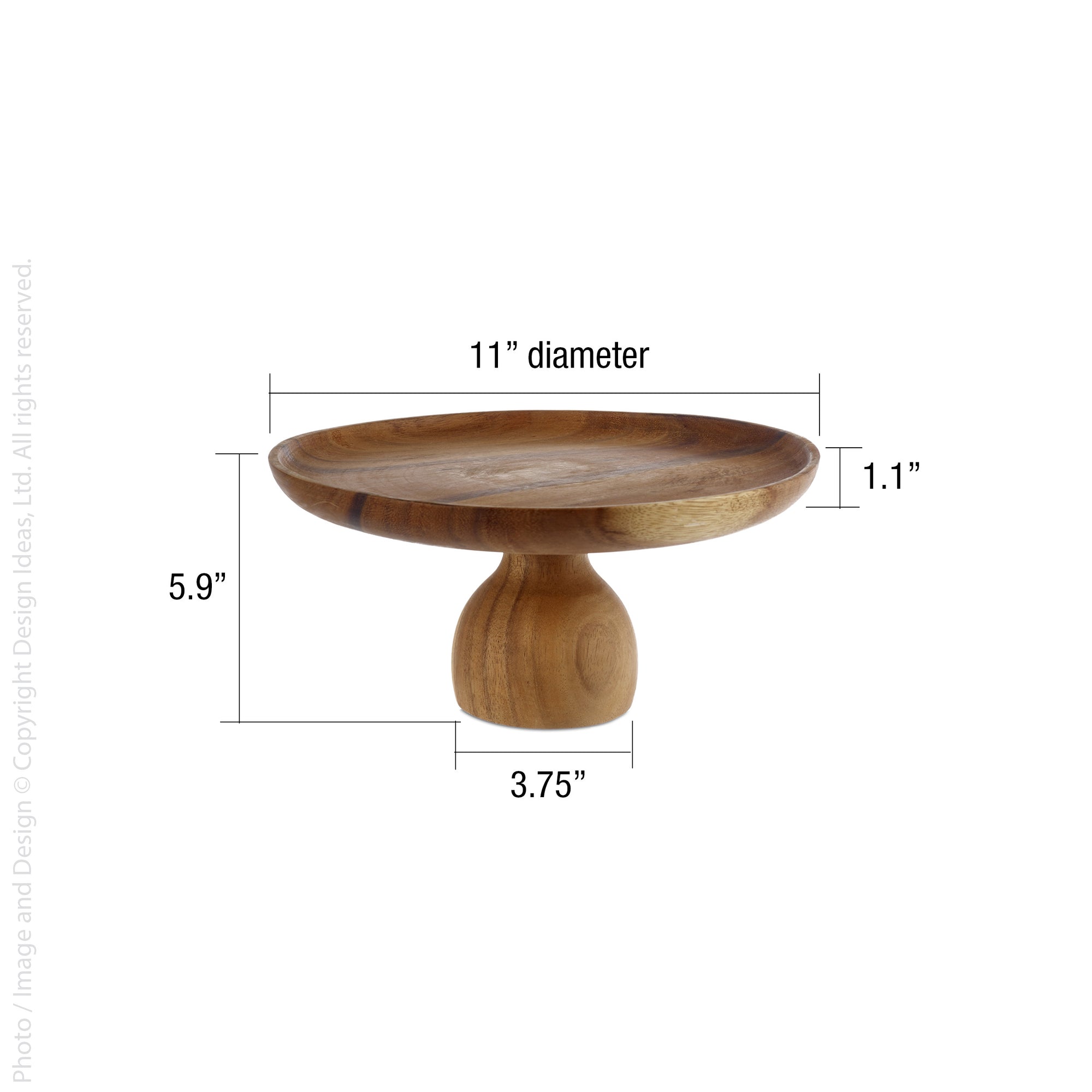 Brindisi Saur Wood Riser - Premium Solid Wood Monitor Stand for Laptop & Desktop | Ergonomic Height Adjustable Desk Organizer | Perfect for Home Office, Gaming Setup & Workspace Organization