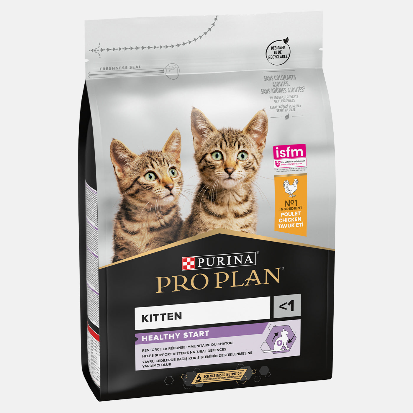 Purina Pro Plan Original Kitten Dry Food - High Protein Chicken Recipe for Healthy Growth | Perfect for New Kittens & Early Development Stages