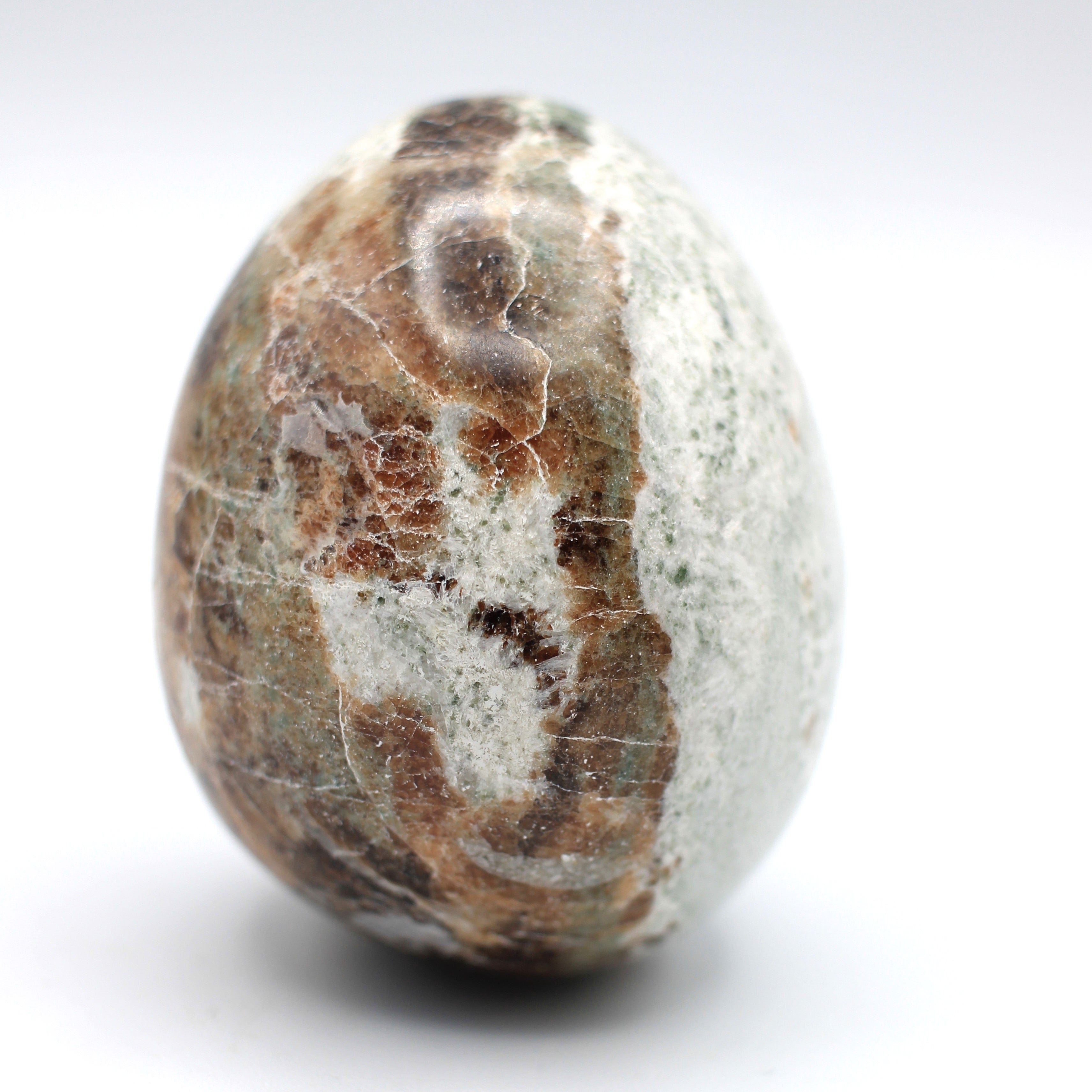 Natural Canadian Orange Garnet Egg - Unique Healing Crystal for Meditation, Reiki & Home Decor | Perfect for Spiritual Gifts & Energy Balancing