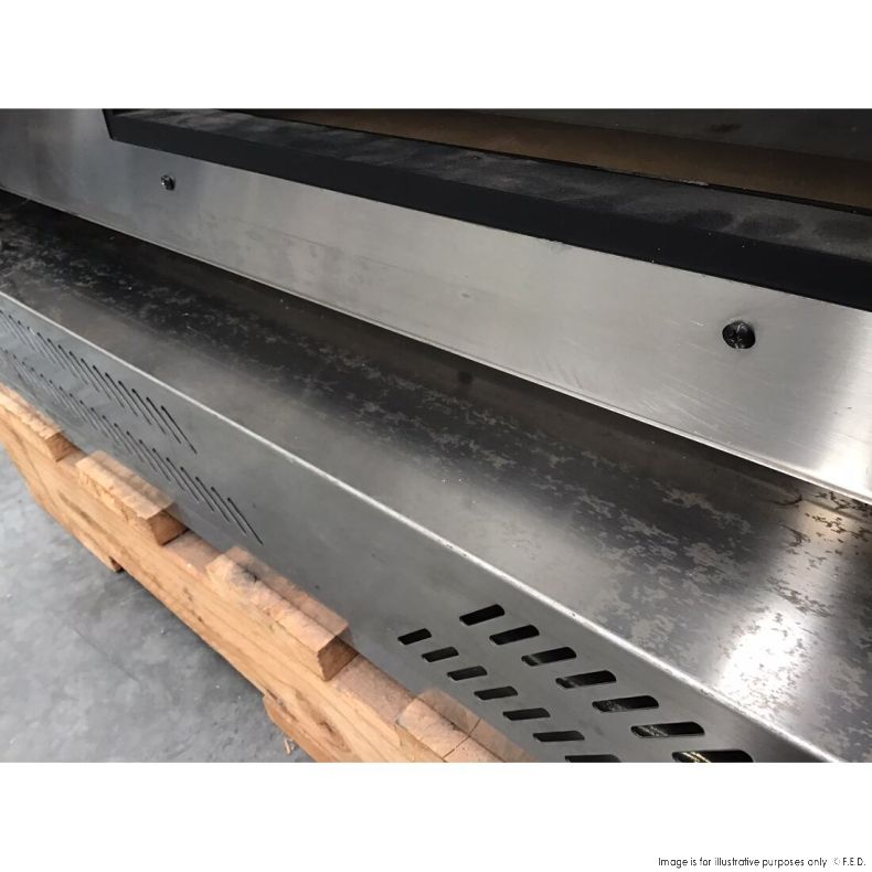 Prisma Food Single Deck Gas Pizza & Bakery Oven PMG 9 NSW1563 - Commercial Restaurant Equipment for Pizzeria, Bakery & Catering Business