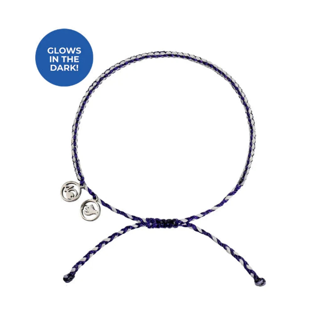 4Ocean October 2024 Limited Edition Anglerfish Bracelet - Eco-Friendly Ocean Conservation Jewelry for Women & Men - Perfect for Beach Lovers, Environmentalists & Sustainable Fashion Gifts