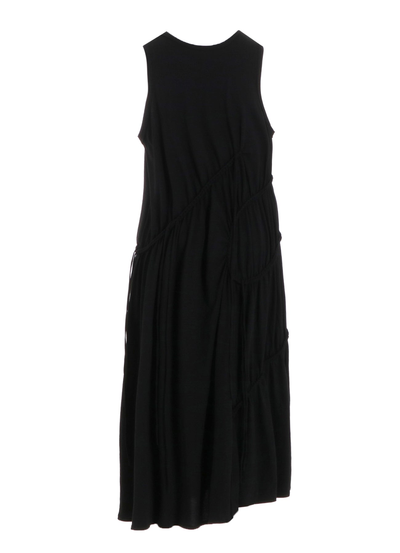 Soft Cotton Jersey Chain Stitch Sleeveless Dress for Women - Casual Summer Outfit, Beach Cover-Up, and Daytime Wear