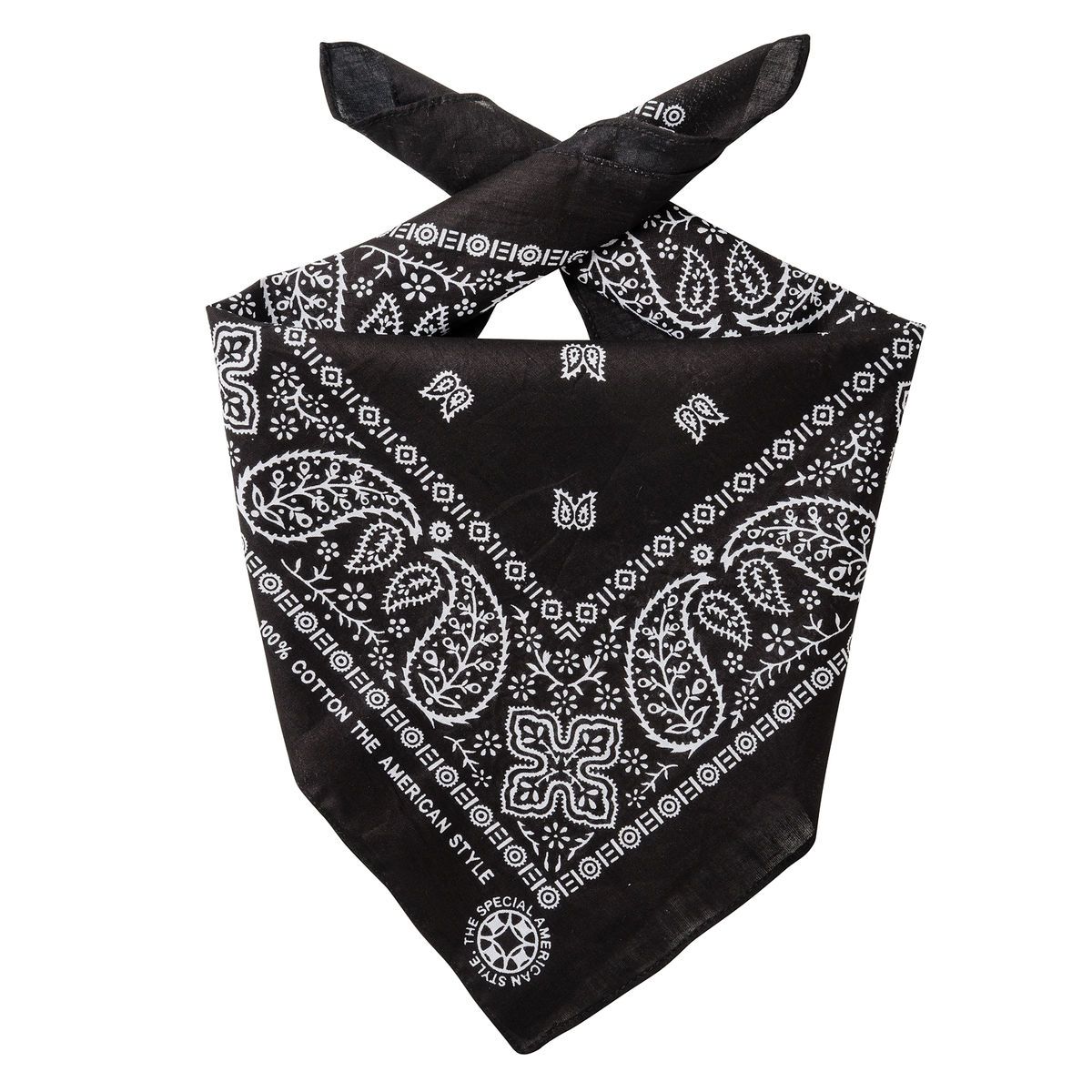 Stylish Cotton Bandana Head Scarf for Women - Fashionable Hair Accessory for Outdoor Activities, Beach, Yoga & Summer Outfits