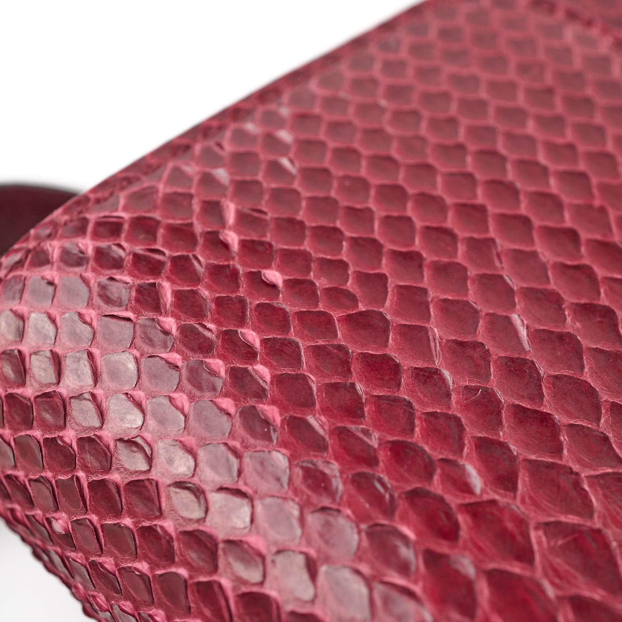 Celine Python Medium Classic Box Bag in Burgundy - Luxury Crossbody Purse for Women, Perfect for Work, Evening & Special Occasions