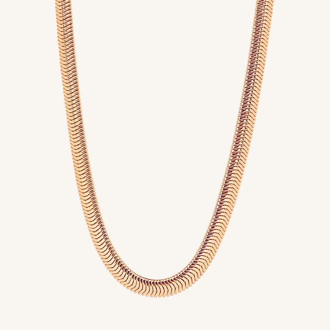Stainless Steel Snake Chain Necklace for Women - Durable & Elegant Jewelry for Everyday Wear, Gifts & Special Occasions