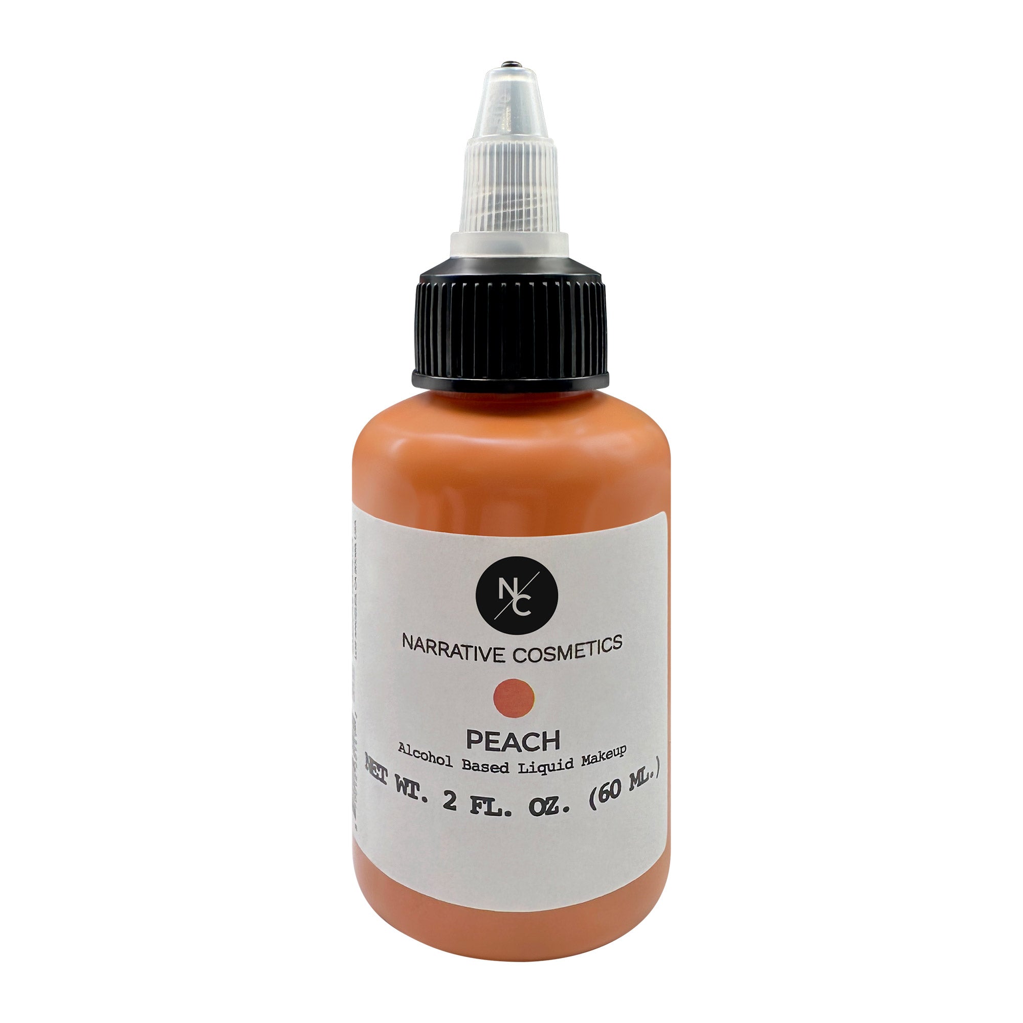 Flesh Tone Alcohol Airbrush Paints - 2 fl oz (60ml) Professional Body Art & Cosmetic Makeup for Face Painting, Tattoo Practice, Special FX - Perfect for Halloween & Cosplay