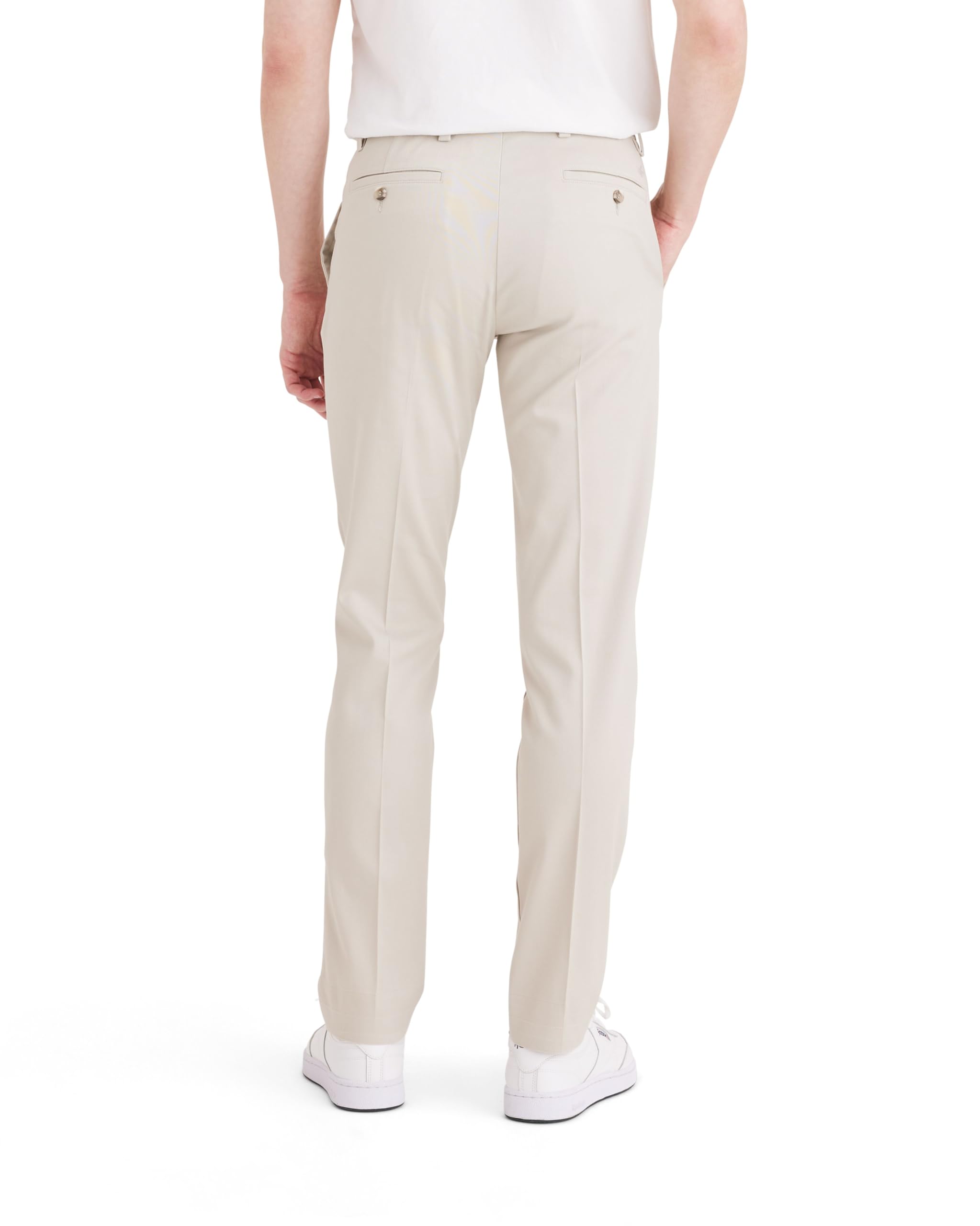 Dockers Men's Slim Fit Easy Khaki Pants - Comfortable Office & Casual Wear for Business & Travel