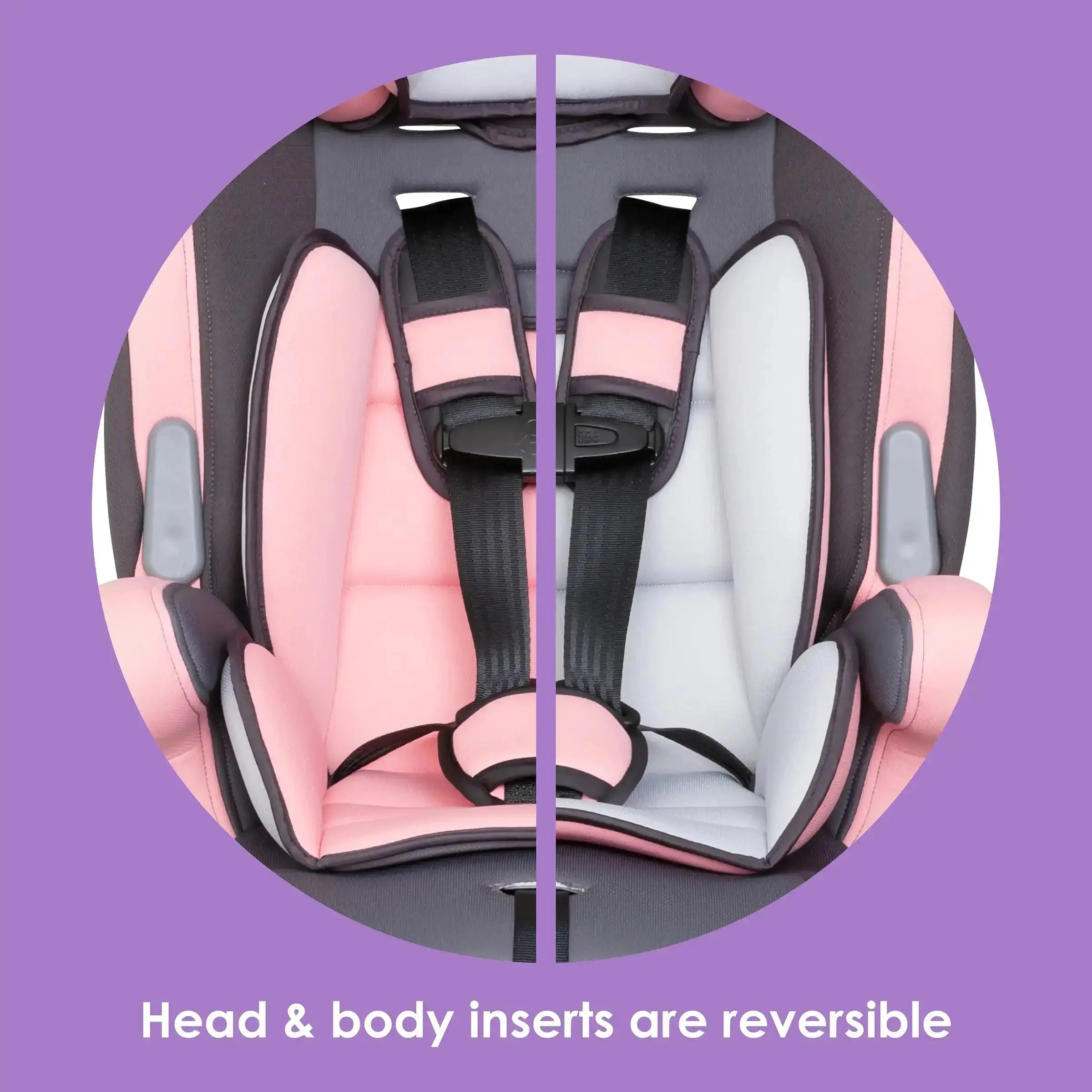 Hybrid™ 3-in-1 Convertible Car Seat - Safe & Comfortable Booster for Toddlers to Big Kids - Perfect for Travel, School & Family Road Trips