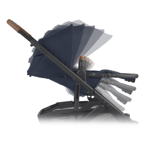 UPPAbaby Cruz V2 Lightweight Stroller for Babies & Toddlers - Compact Fold, All-Terrain Wheels, Reversible Seat - Perfect for City Walks, Travel & Everyday Use