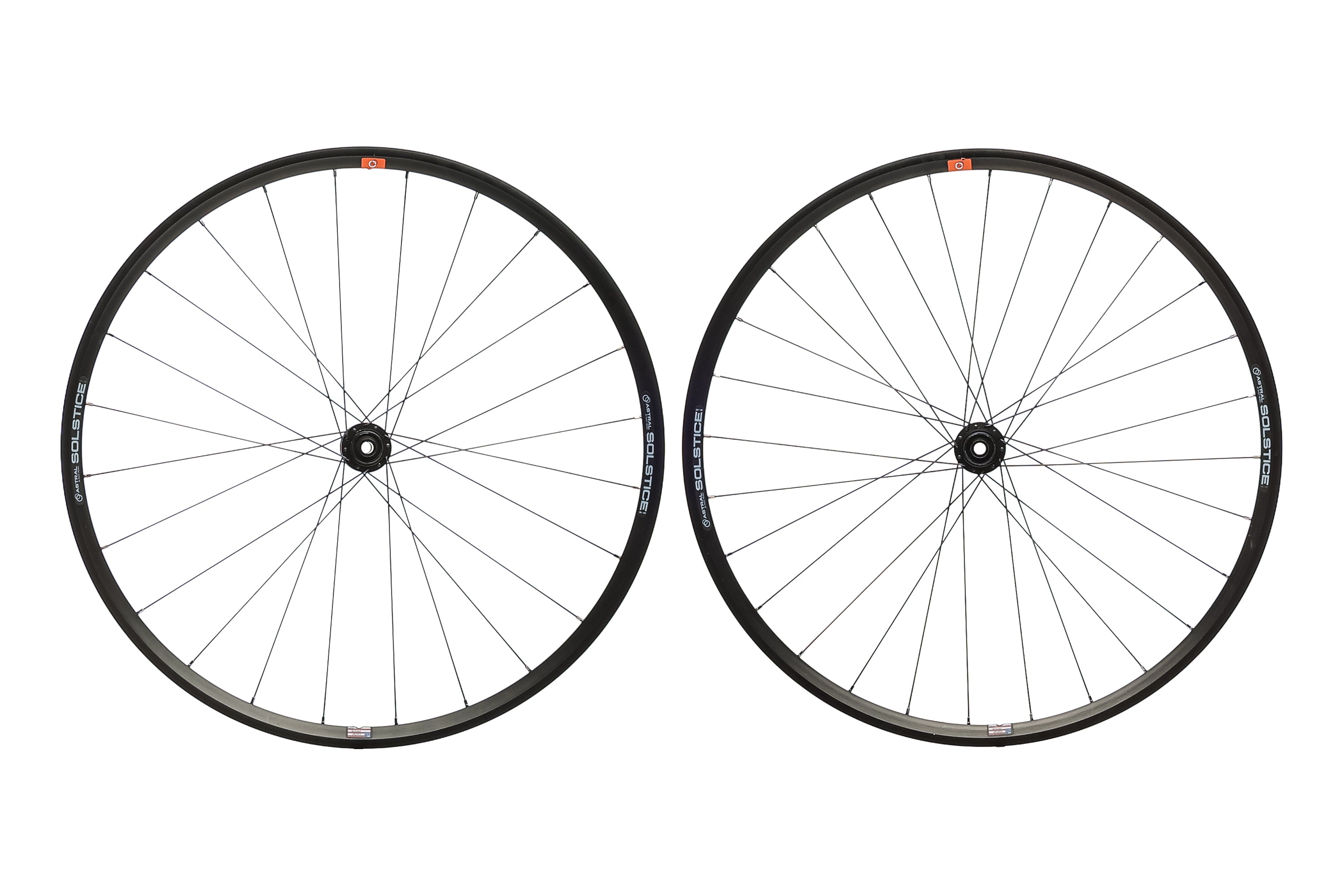 Astral Solstice 700c Tubeless Road Bike Wheelset - Lightweight Aluminum Alloy Rims for Cycling, Racing & Training - Perfect for Road Bikes, Gravel Bikes & Endurance Rides