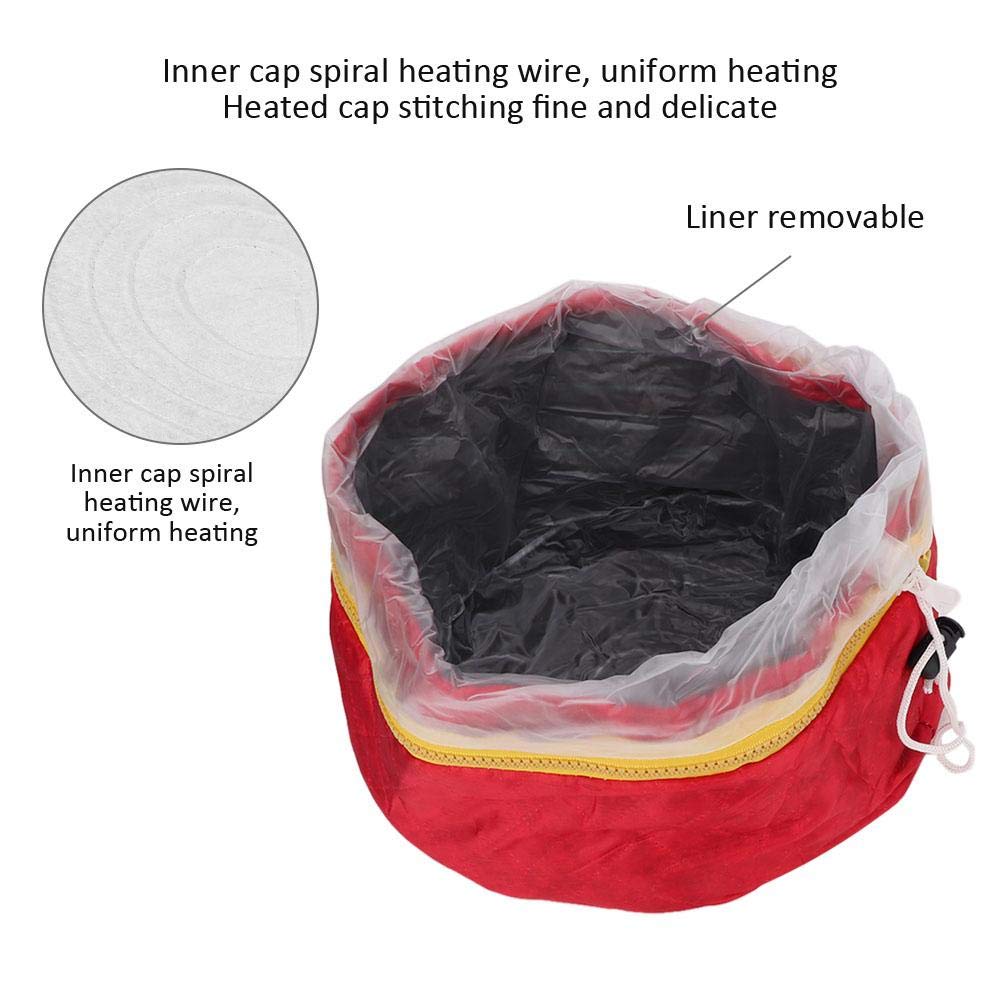 Simlug Electric Hair Thermal Care Cap - 3 Mode Temperature Control Beauty Steamer & Nourishing Heating Hat for Deep Oil Treatment (110V) | Perfect for Salon-Quality Hair Care at Home, Spa Treatments & Personal Grooming