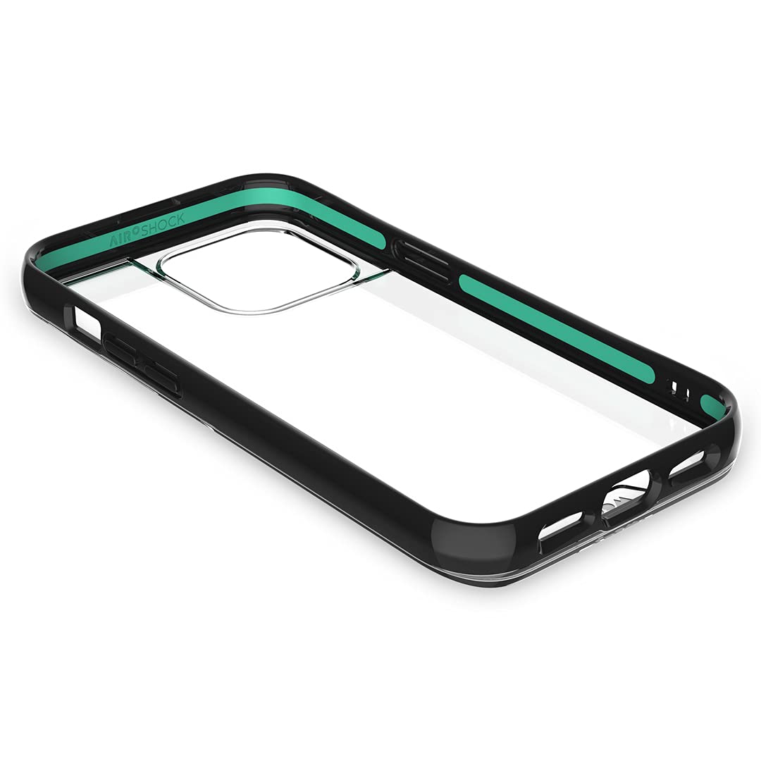 Mous Clear iPhone 13 Pro Max Case - Crystal Clear Slim Protective Cover with Scratch Resistant & Shockproof Design - Perfect for Everyday Use, Travel, and Outdoor Activities