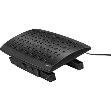 Energy-Efficient Foot Massager with Auto Shut-Off, Adjustable Footrest & Therapeutic Massage Nodes - Perfect for Home Office Relaxation and Stress Relief (Black)