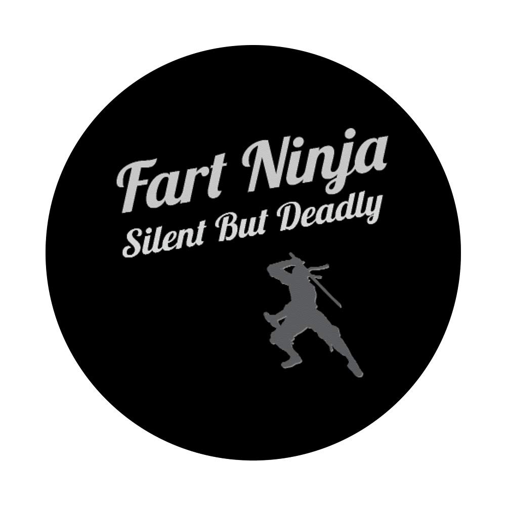 Fart Ninja Gift - Silent But Deadly Funny Japanese Novelty Present for Pranks & Gag Gifts | Perfect for Birthday Parties, Office Humor & Pranksters