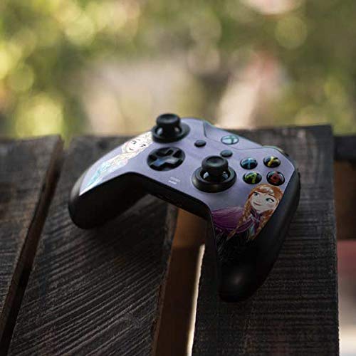 Officially Licensed Disney Elsa & Anna Sisters Design Gaming Skin Decal for Xbox One X Controller - Perfect for Frozen Fans & Gaming Enthusiasts