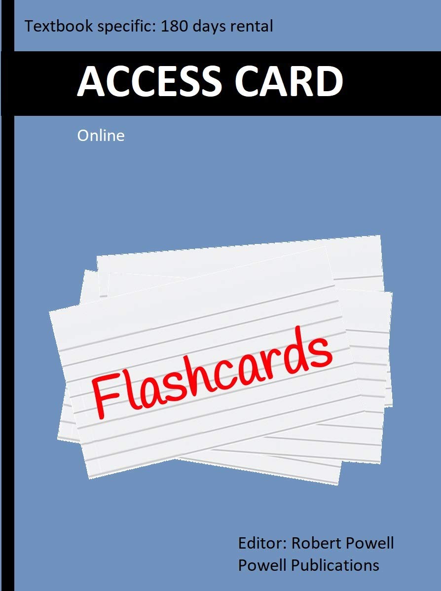 Online Flash Cards Access Card for INTRO CHEMISTRY FOUNDATION (Loose-Leaf) - Perfect for College Students & Self-Study Learning