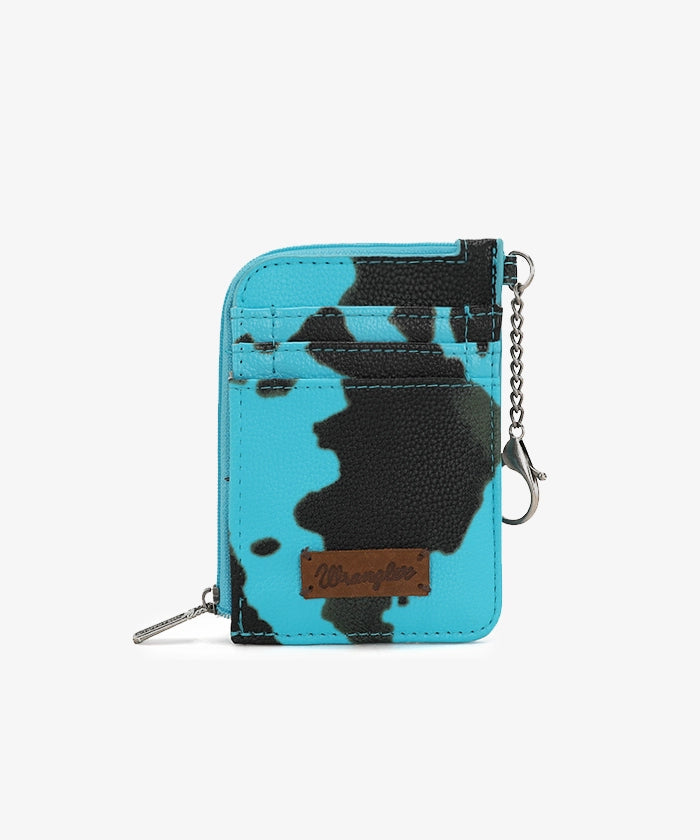 Wrangler Cow Print Concealed Carry Handbag for Women - Fashionable Western Style Purse with Hidden Gun Pocket | Perfect for Everyday Carry, Travel & Outdoor Adventures