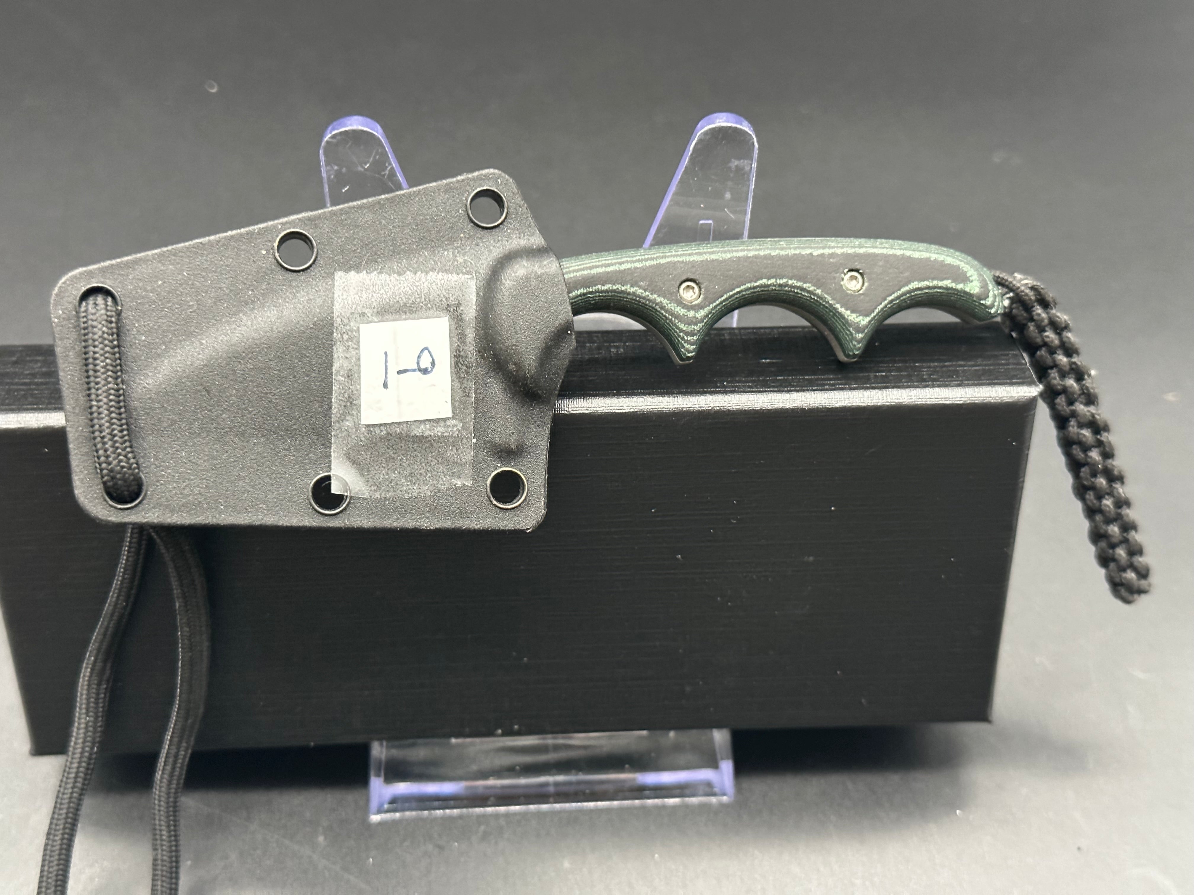 CRKT Minimalist Neck Knife - Wharncliffe Blade, Compact EDC Pocket Knife for Outdoor, Camping, Survival & Everyday Carry