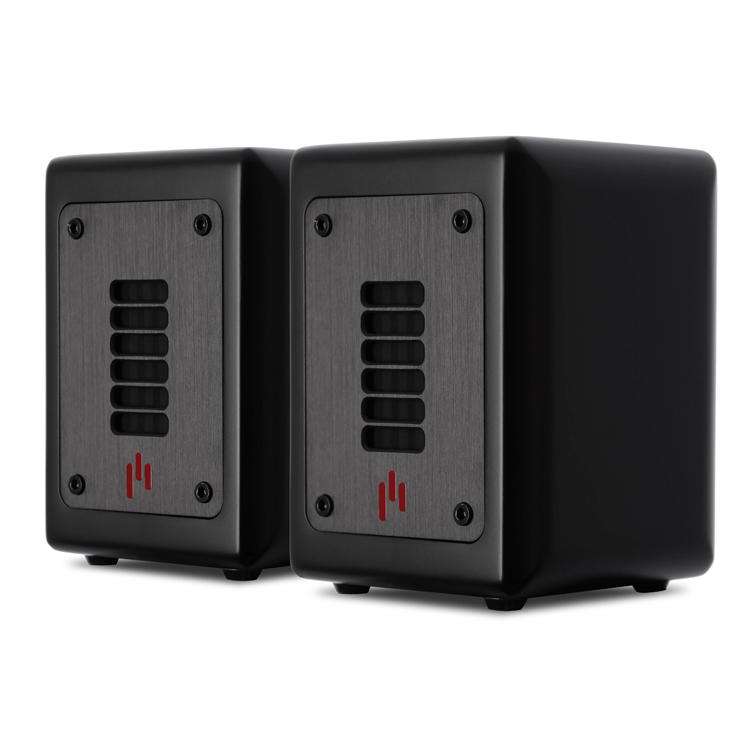 Premium Aperion Planar Magnetic Ribbon Super Tweeter Speakers - High-Fidelity Pair in Matte Black | Perfect for Home Theater & Audiophile Sound Systems