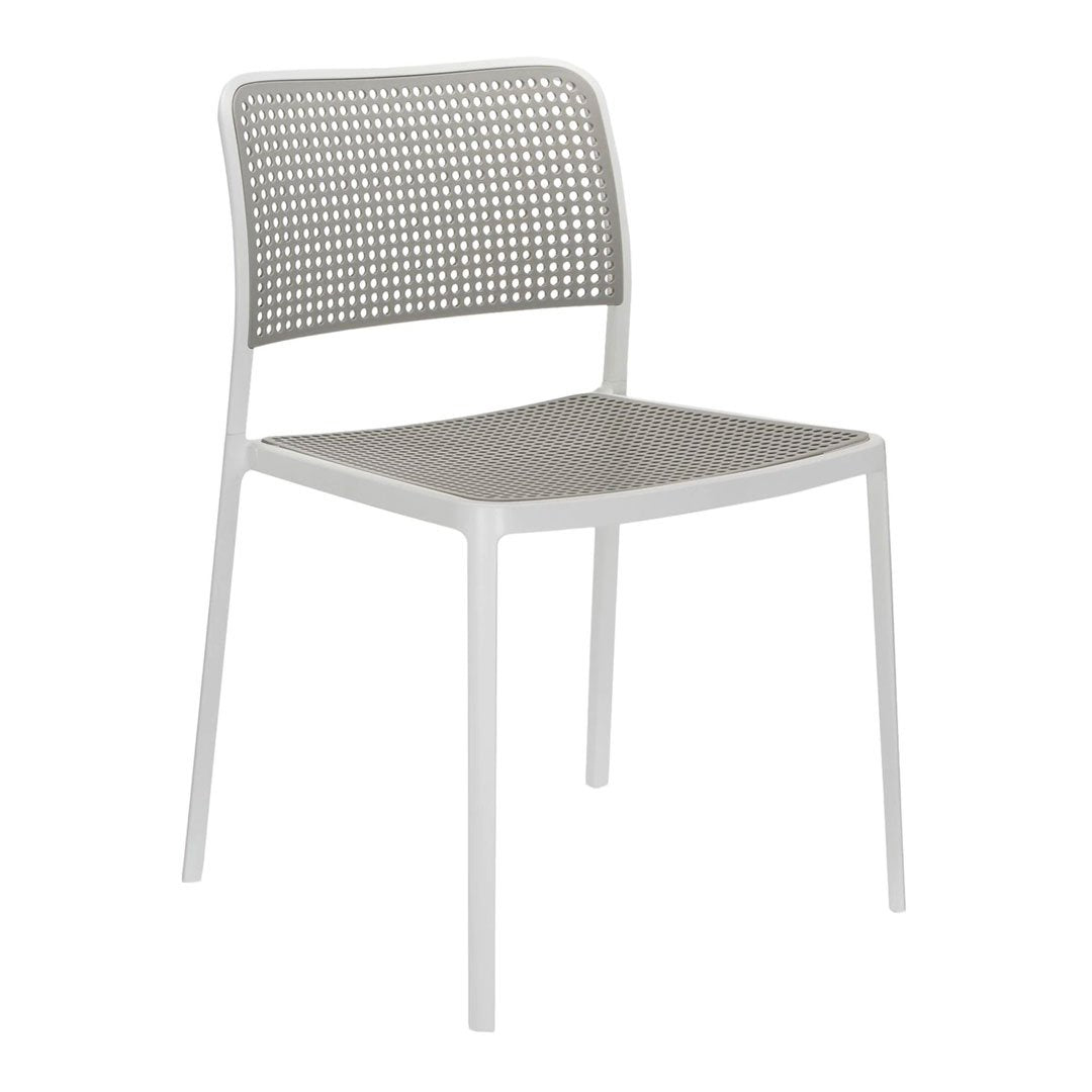 Audrey Chair Set of 2 - Modern Accent Chairs for Living Room, Bedroom or Office - Comfortable Upholstered Armchairs with Wooden Legs