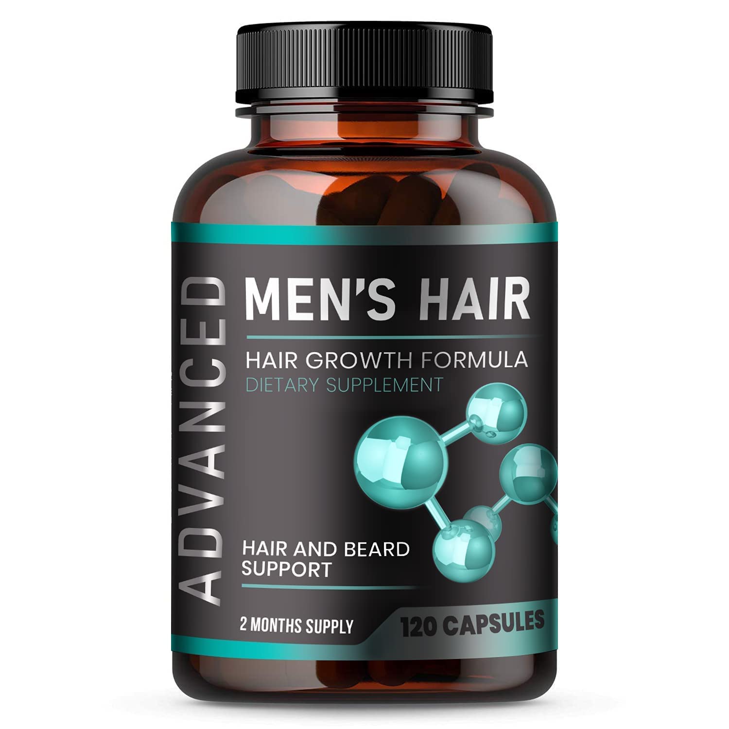 Best Hair Growth Vitamins for Men & Women - Biotin & Collagen Supplement for Thicker, Healthier Hair - Supports Hair Regrowth & Scalp Health - Perfect for Daily Use at Home or Travel