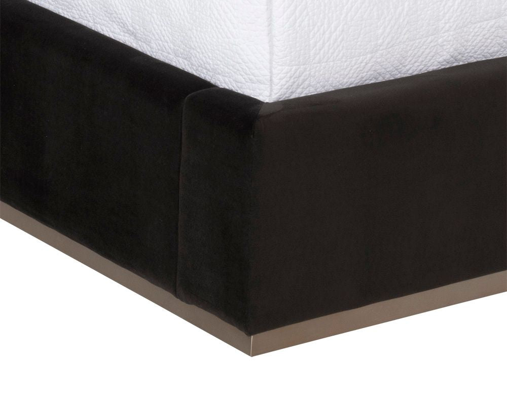 Beckham Bed Quilted Abbington Charred Brown Queen Size Quilted Bedspread - Luxury Bedding for Master Bedroom, Guest Room & Cozy Home Decor
