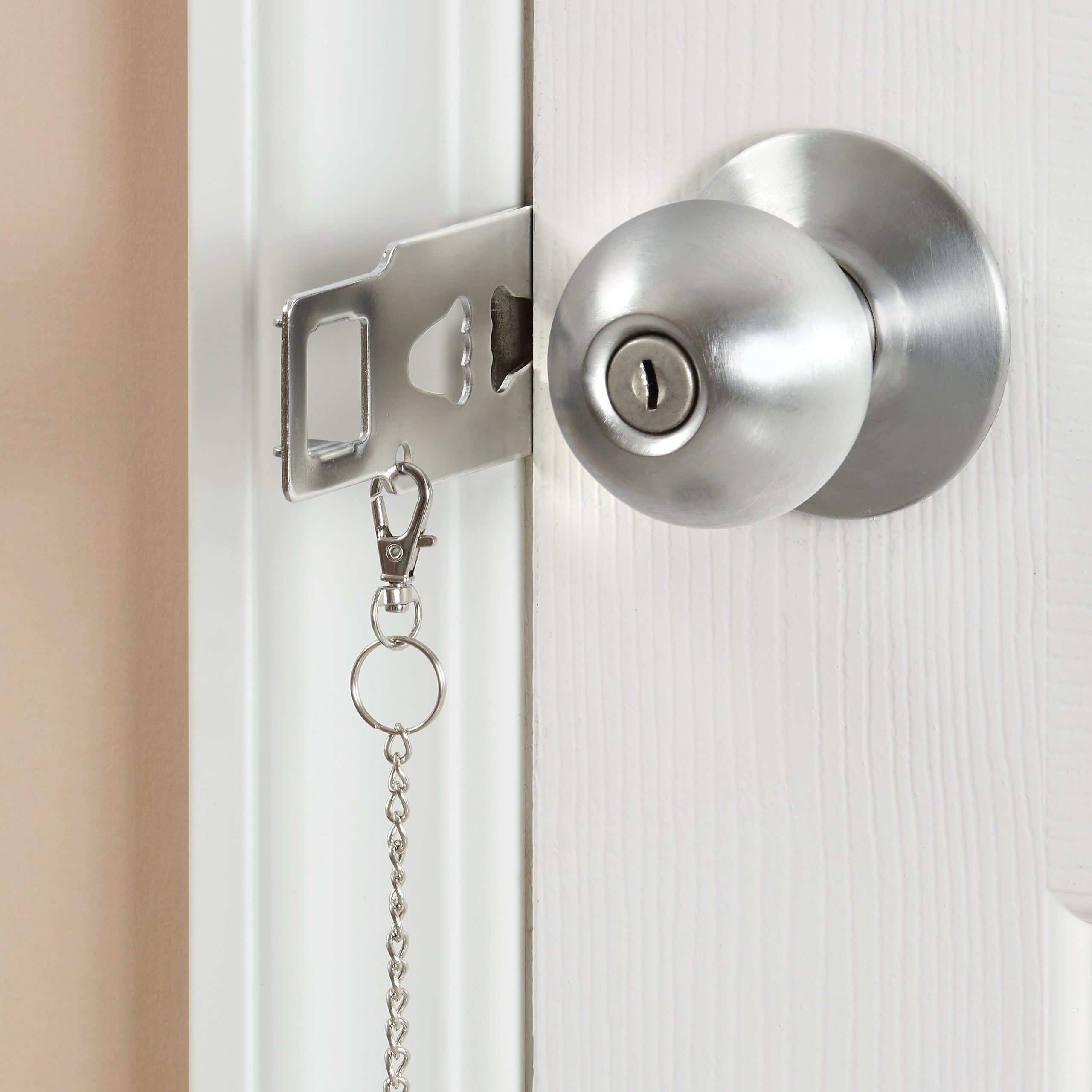 Portable Door Lock - Travel Security Lock for Home, Hotel & Apartment - Extra Safety for Solo Travelers & Renters