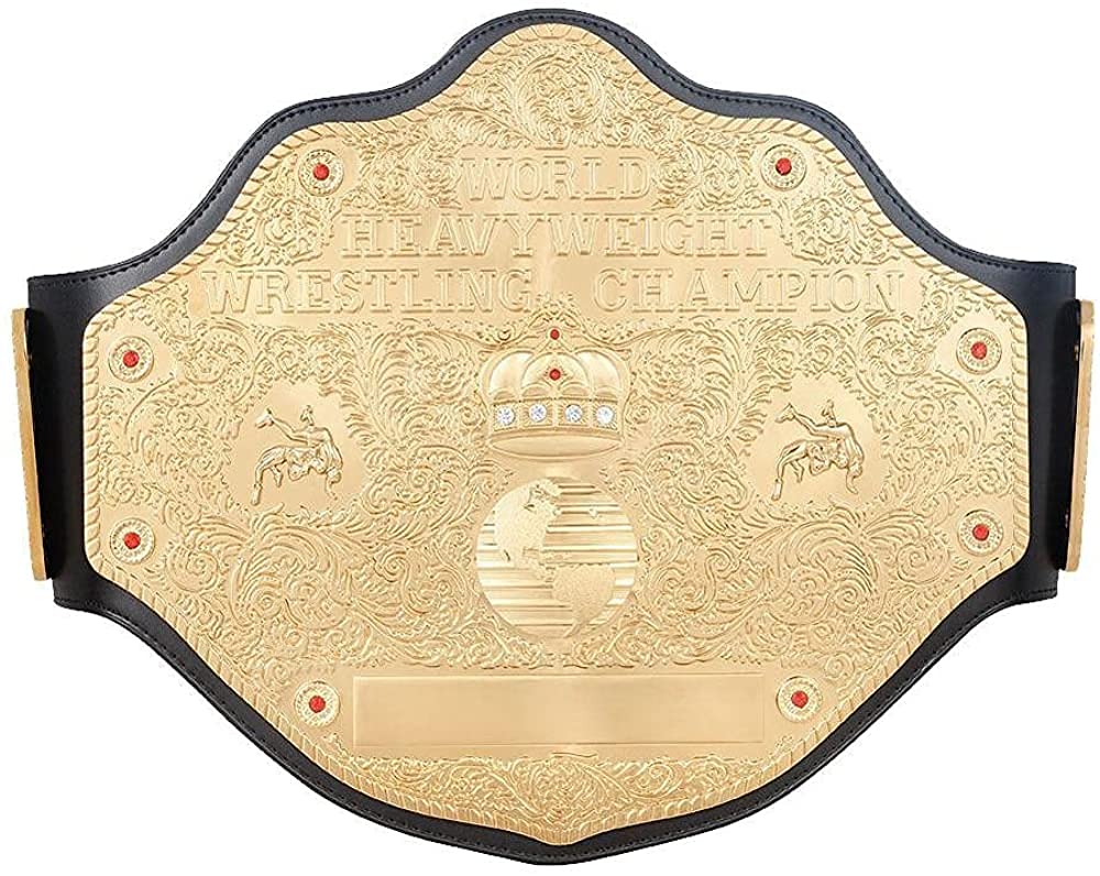Premium Gold Textured Weightlifting Belt - Genuine Leather with Thick Support Plates for Powerlifting, CrossFit & Gym Training - Ideal for Deadlifts, Squats & Strength Workouts