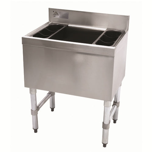 Advance Tabco SLI 12 24 7 X Underbar Ice Bin & Cocktail Station - 24
