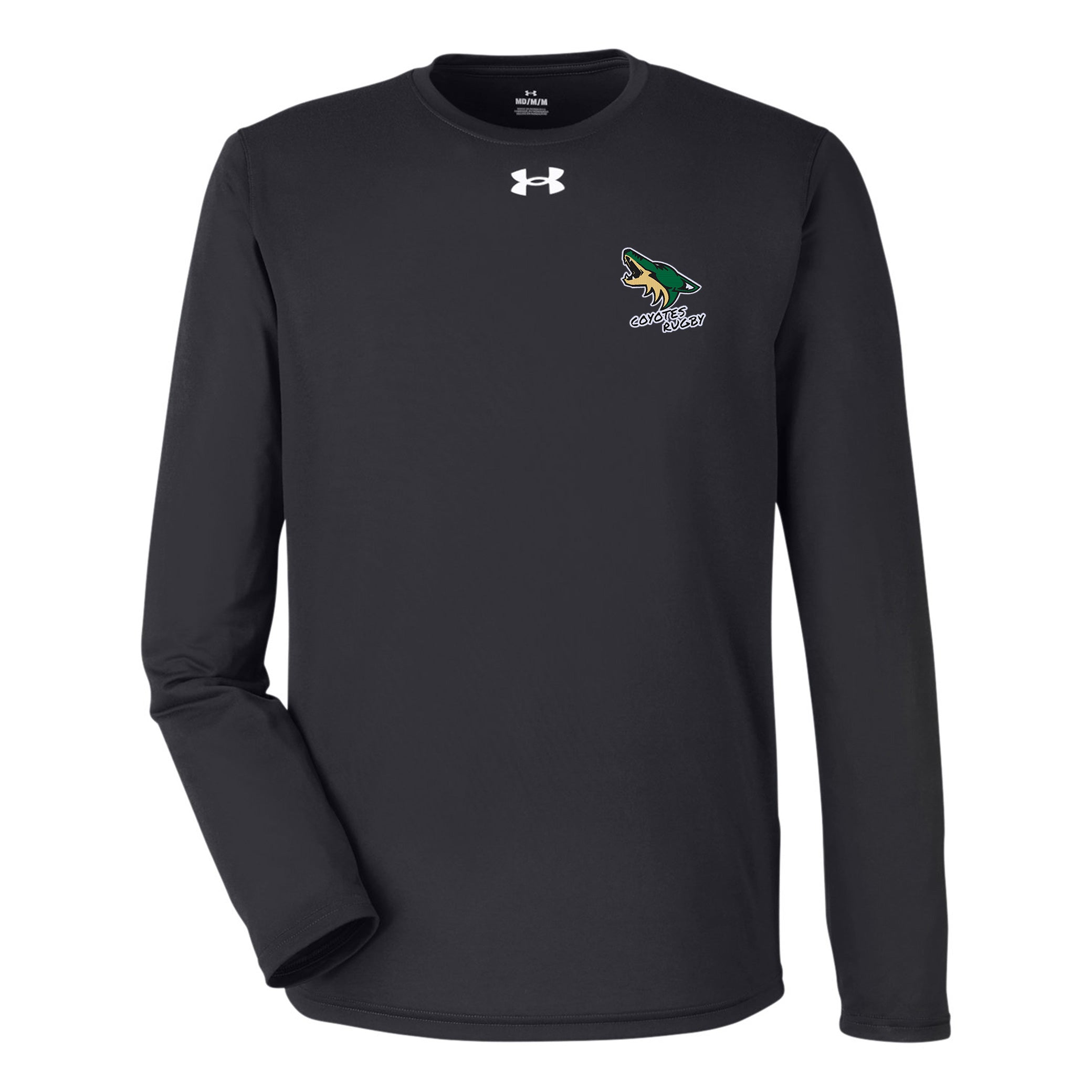 Lake Co Coyotes UA Team Tech Long Sleeve T-Shirt for Men - Moisture-Wicking, Breathable Performance Shirt for Sports, Training & Outdoor Activities
