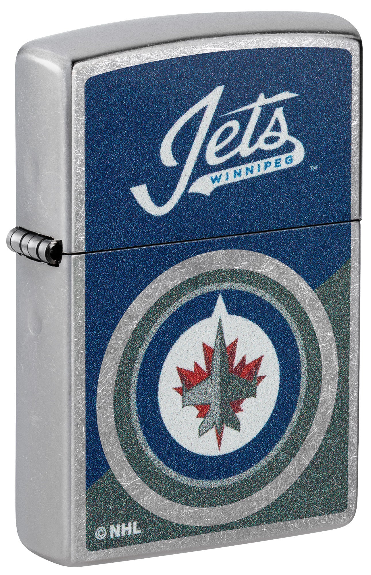 Winnipeg Jets Color Image Street Chrome - Premium NHL Hockey Team Decal for Cars, Laptops, and Windows - Show Your Team Spirit Anywhere