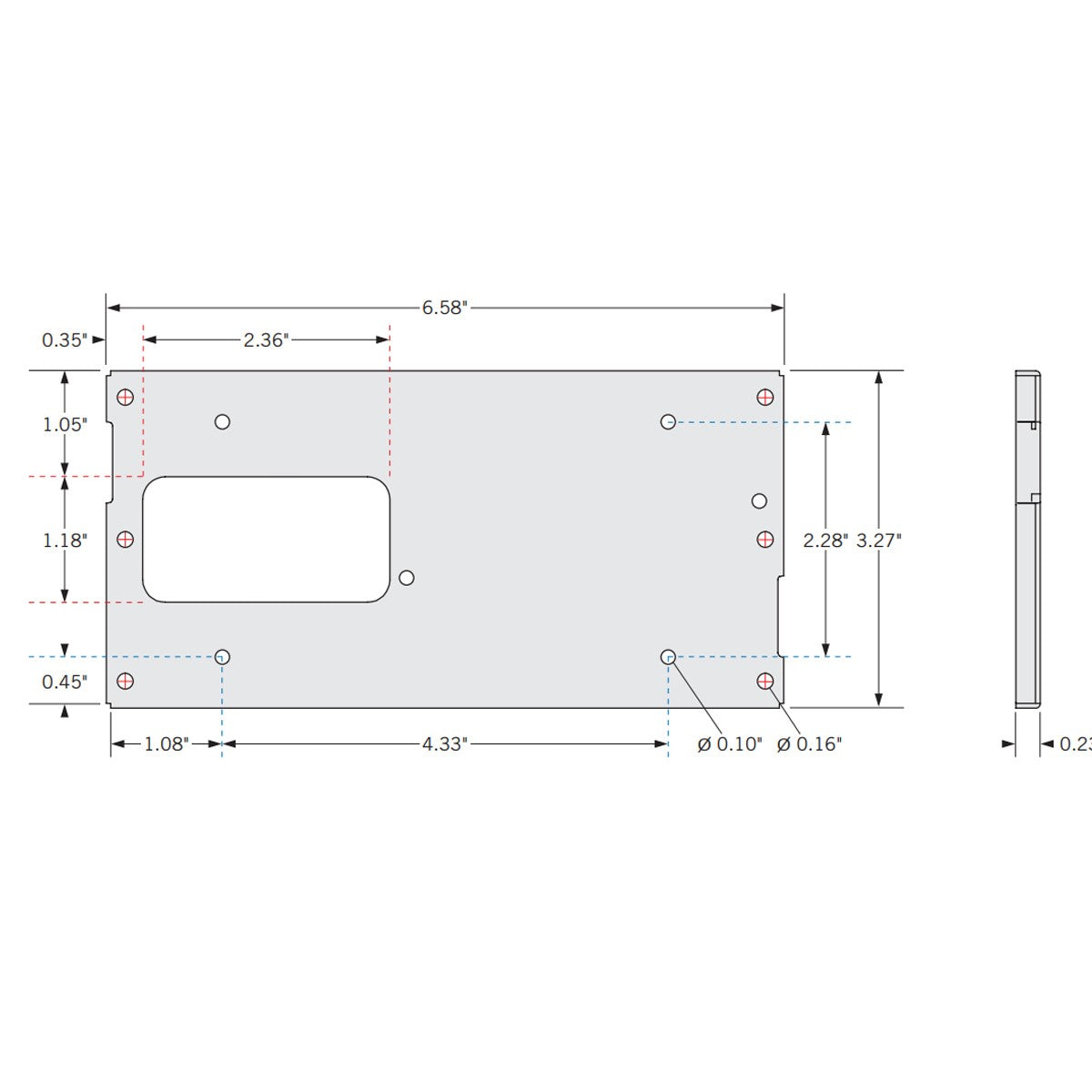6 Linear LED Retrofit Kit - 1650 Lumens, Selectable CCT (3000K-5000K), 120-277V - Energy Efficient Lighting Upgrade for Offices, Warehouses & Commercial Spaces