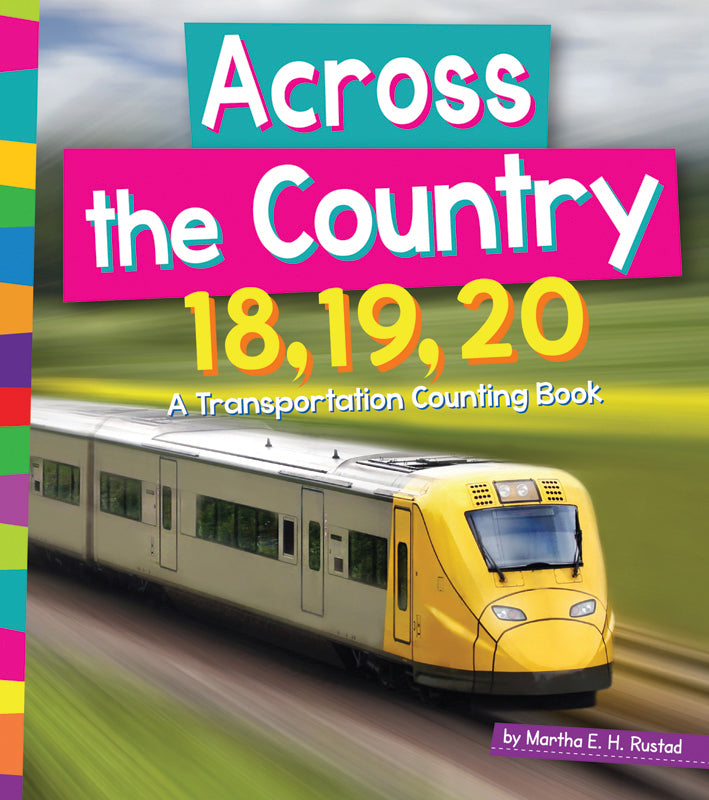 Across America Transportation Counting Book for Kids 18-20 | Fun Learning Numbers with Vehicles | Perfect for Preschool & Kindergarten Math Activities