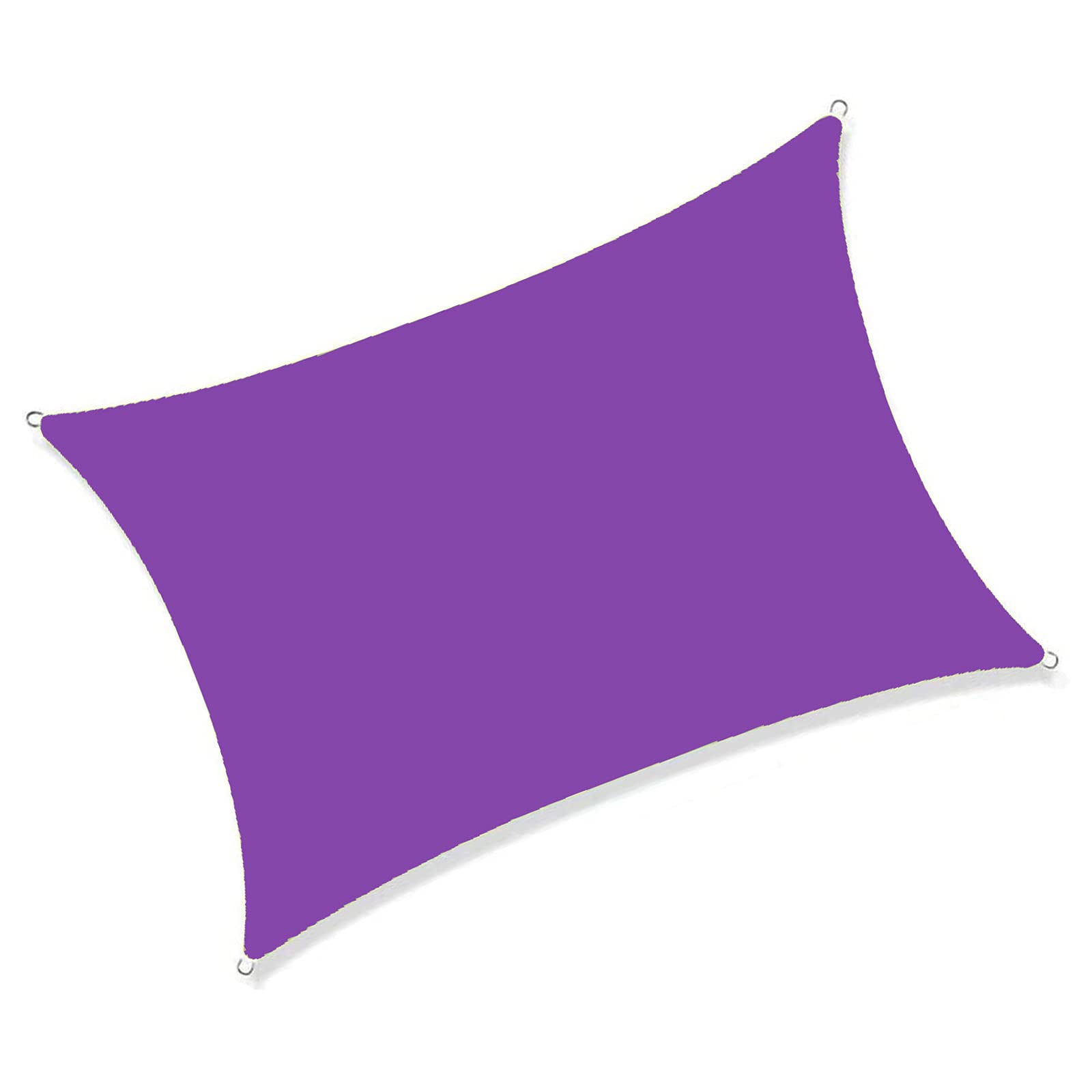 13x13ft Rectangle Sun Shade Sail - UV Resistant Waterproof Outdoor Canopy for Backyard, Garden, Patio & Pool Area - Perfect for Picnics, Playgrounds and Outdoor Relaxation