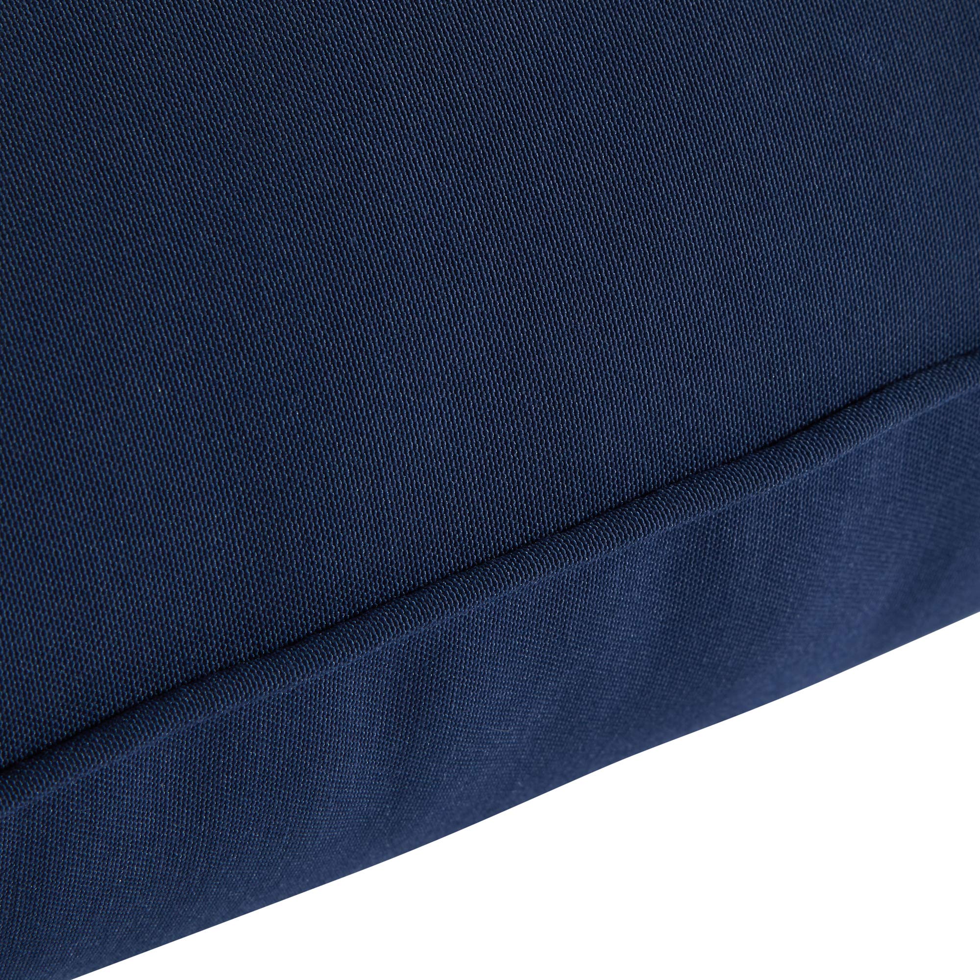 South Pine Porch Outdoor Deep Seat Cushion Set - 2 Piece Navy Blue Waterproof Patio Furniture Cushions for Deck, Garden & Poolside Relaxation