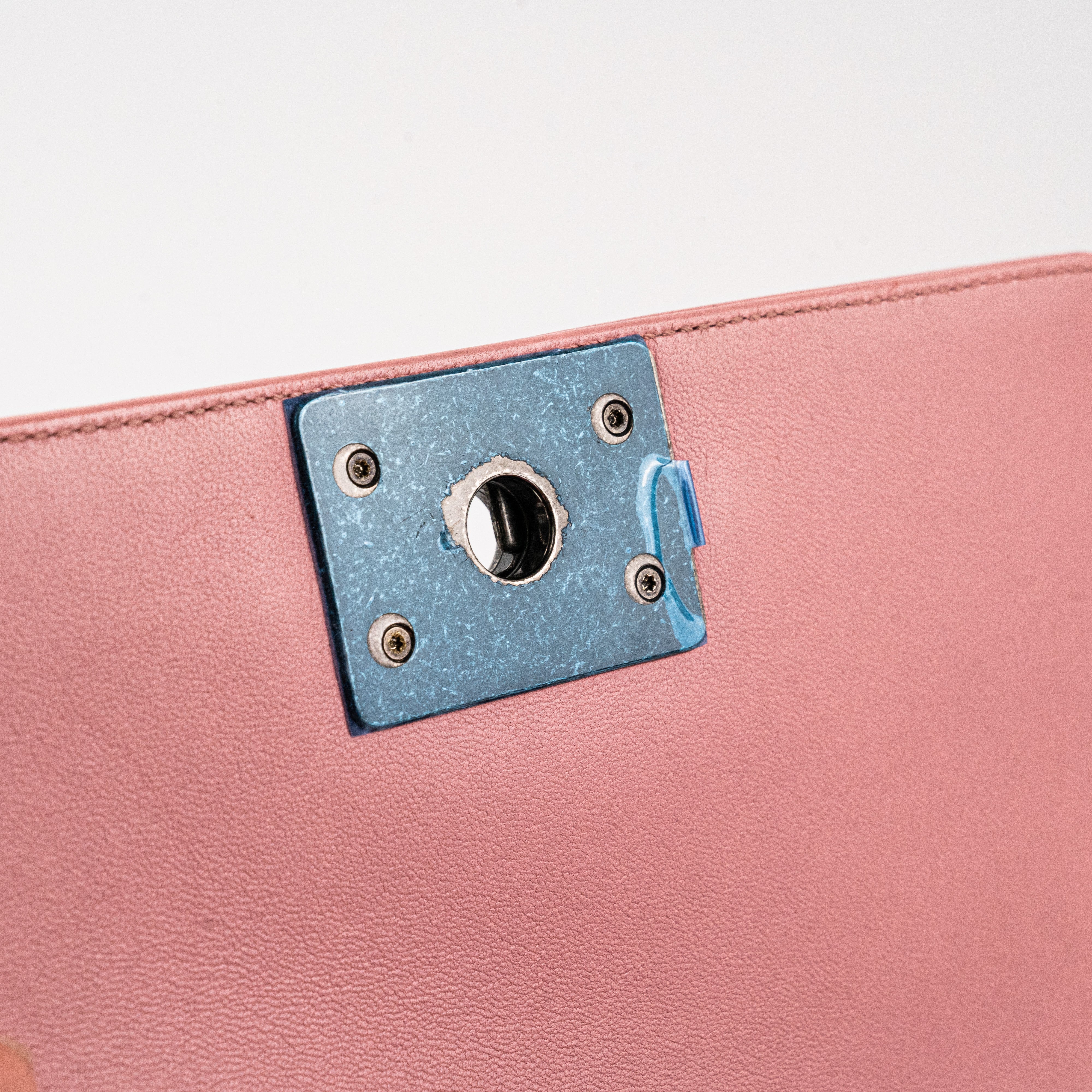 Chanel Small Lambskin Boy Bag in Pink - Luxury Crossbody Handbag for Women | Perfect for Date Night, Parties & Everyday Elegance