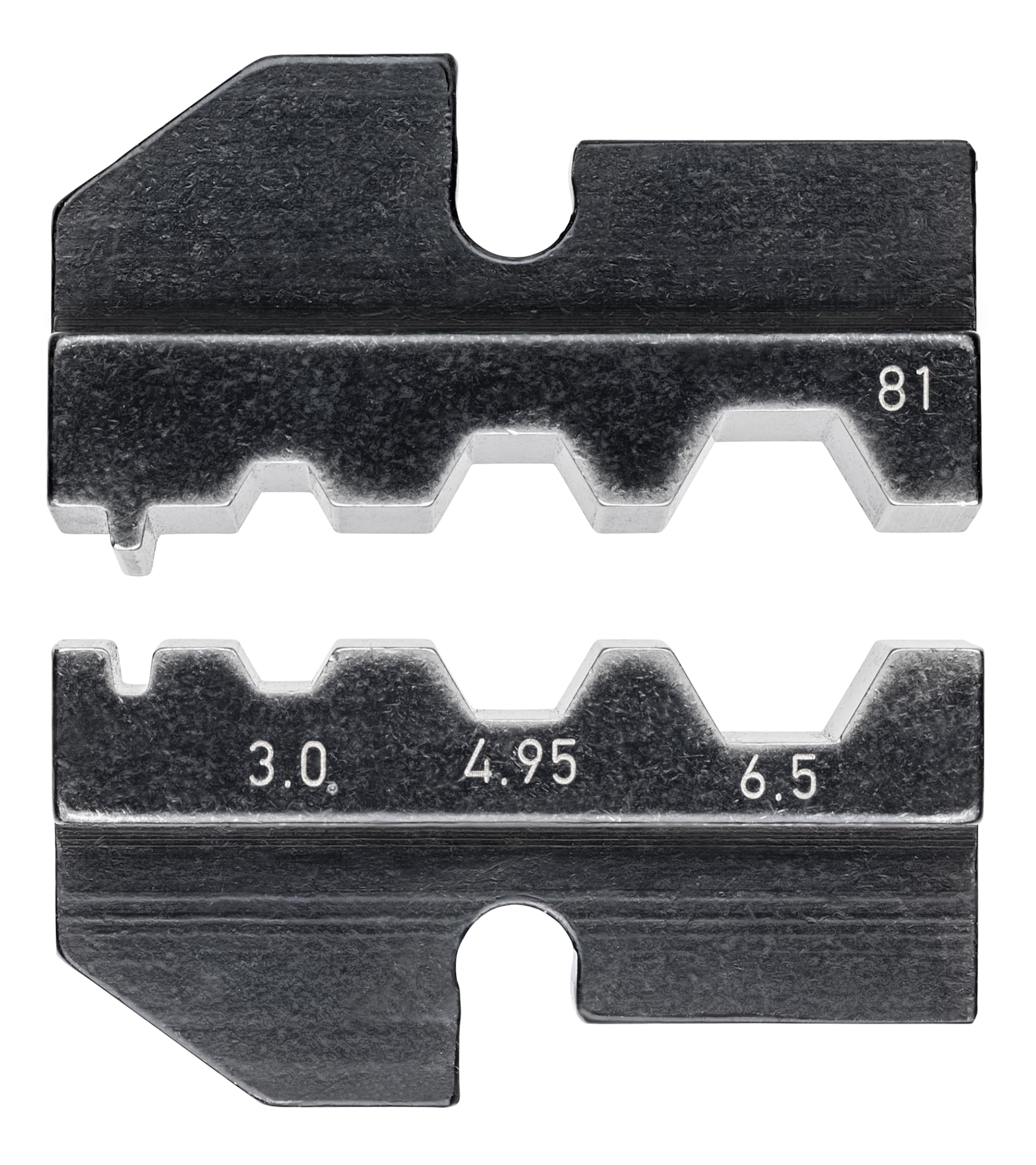 KNIPEX Crimping Die for Fiber Optic Connectors - Compatible with Harting - Professional Tool for Secure Fiber Optic Cable Termination (Use for Data Centers, Telecom Installations & Network Maintenance)