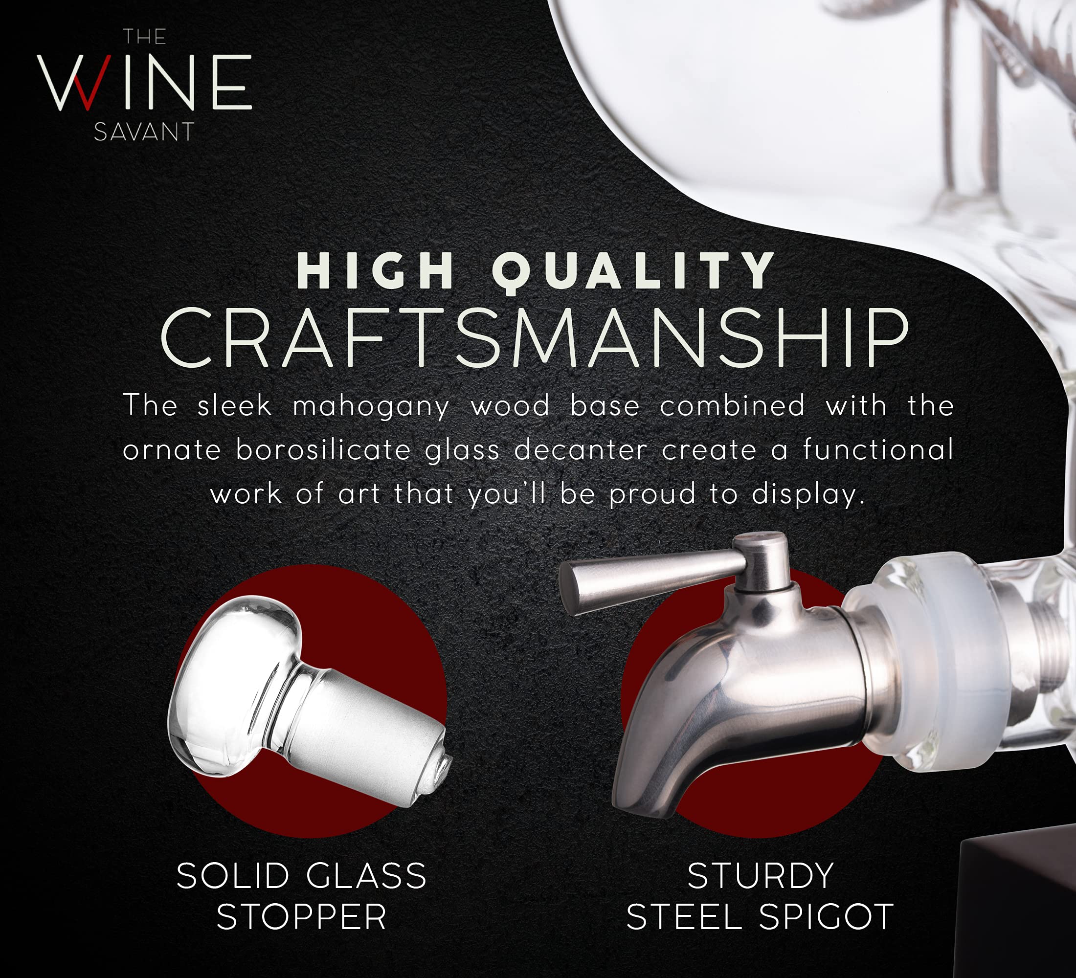 Premium Swordfish & Sailfish Whiskey Decanter Set with 4 Glasses - Fishing & Nautical Themed Bourbon Scotch Liquor Dispenser - Unique Gifts for Fishermen, Dads & Boat Enthusiasts - Perfect for Home Bars, Man Caves & Fishing-Themed Parties