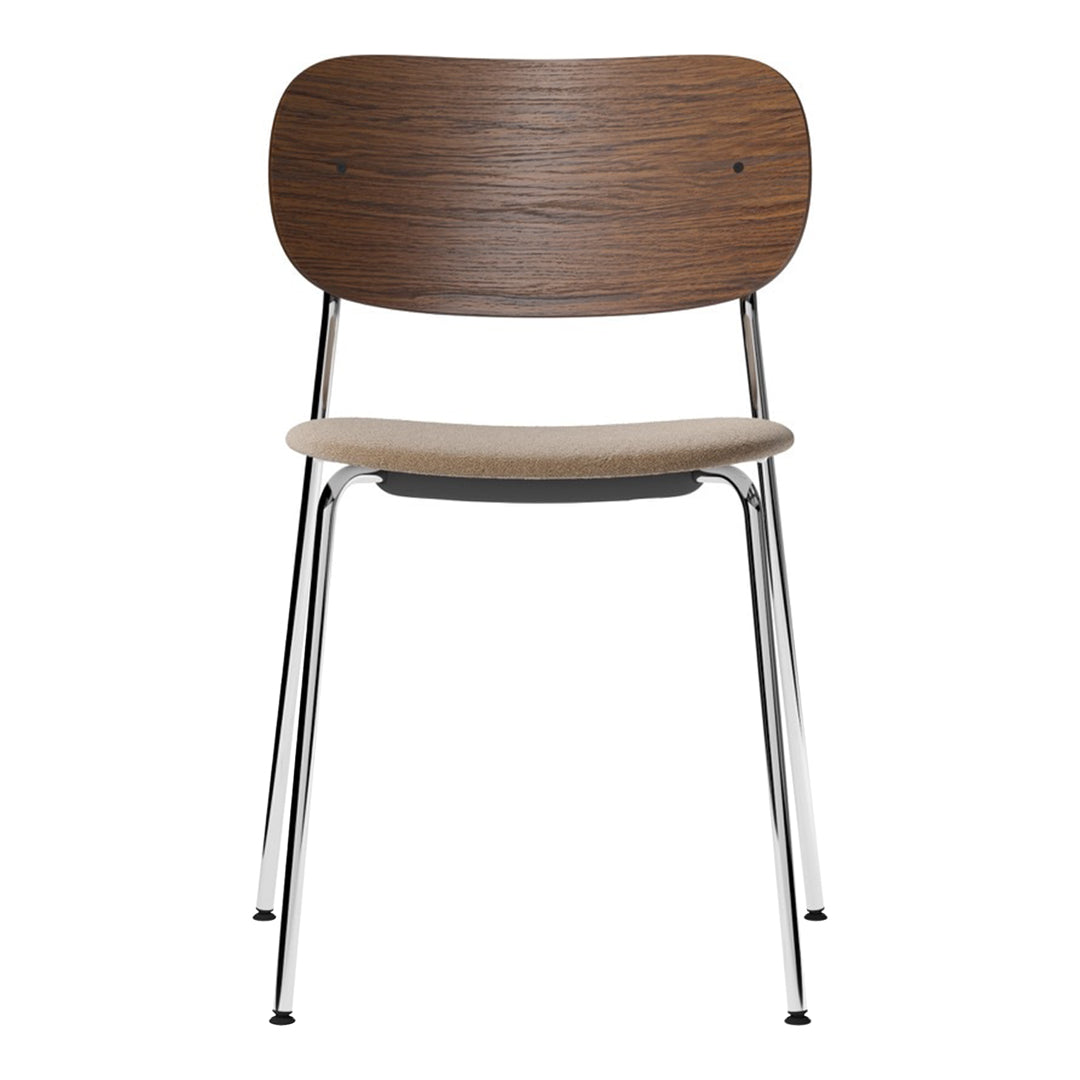Stackable Upholstered Dining Chairs - Modern Comfort for Home, Office & Restaurant Use