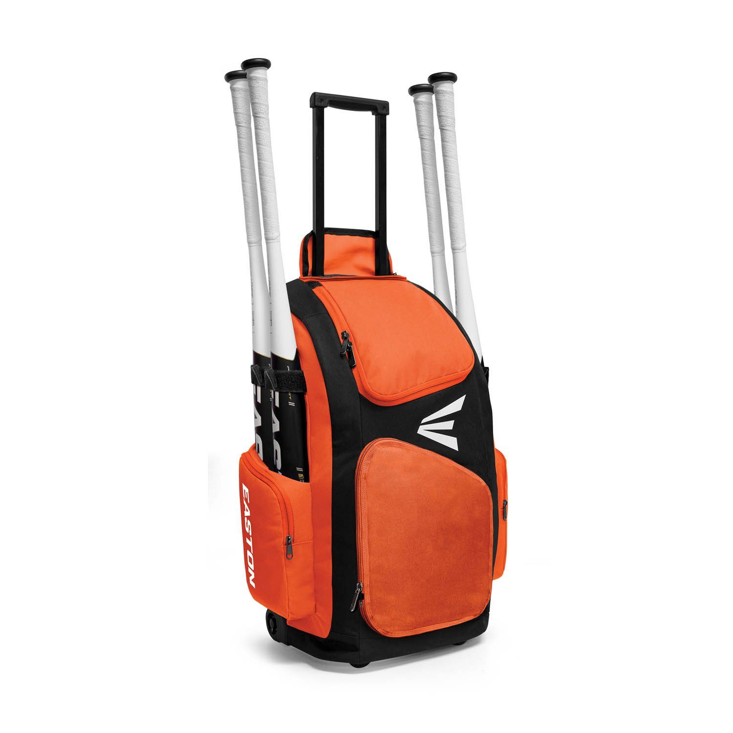 Easton Traveler Wheeled Stand Up Bag - Lightweight Rolling Duffel for Travel, Gym & Sports Gear - Perfect for Airports, Workouts & Weekend Getaways