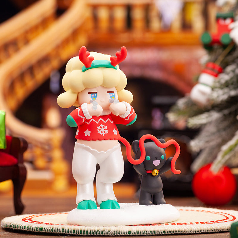 POP MART Satyr Rory Cozy Winter Time Series Blind Box - Christmas Gift Collectible Toy for Home Decor & Office Display