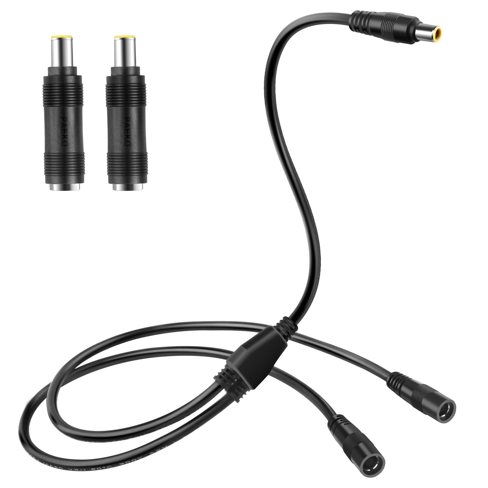 8mm Solar Panel Y Splitter Cable - DC 8mm Female to Male Combiner Adapter for Portable Power Stations - Compatible with Jackery, Goal Zero & Other Solar Generators - Perfect for Off-Grid Camping, RV Power & Emergency Backup
