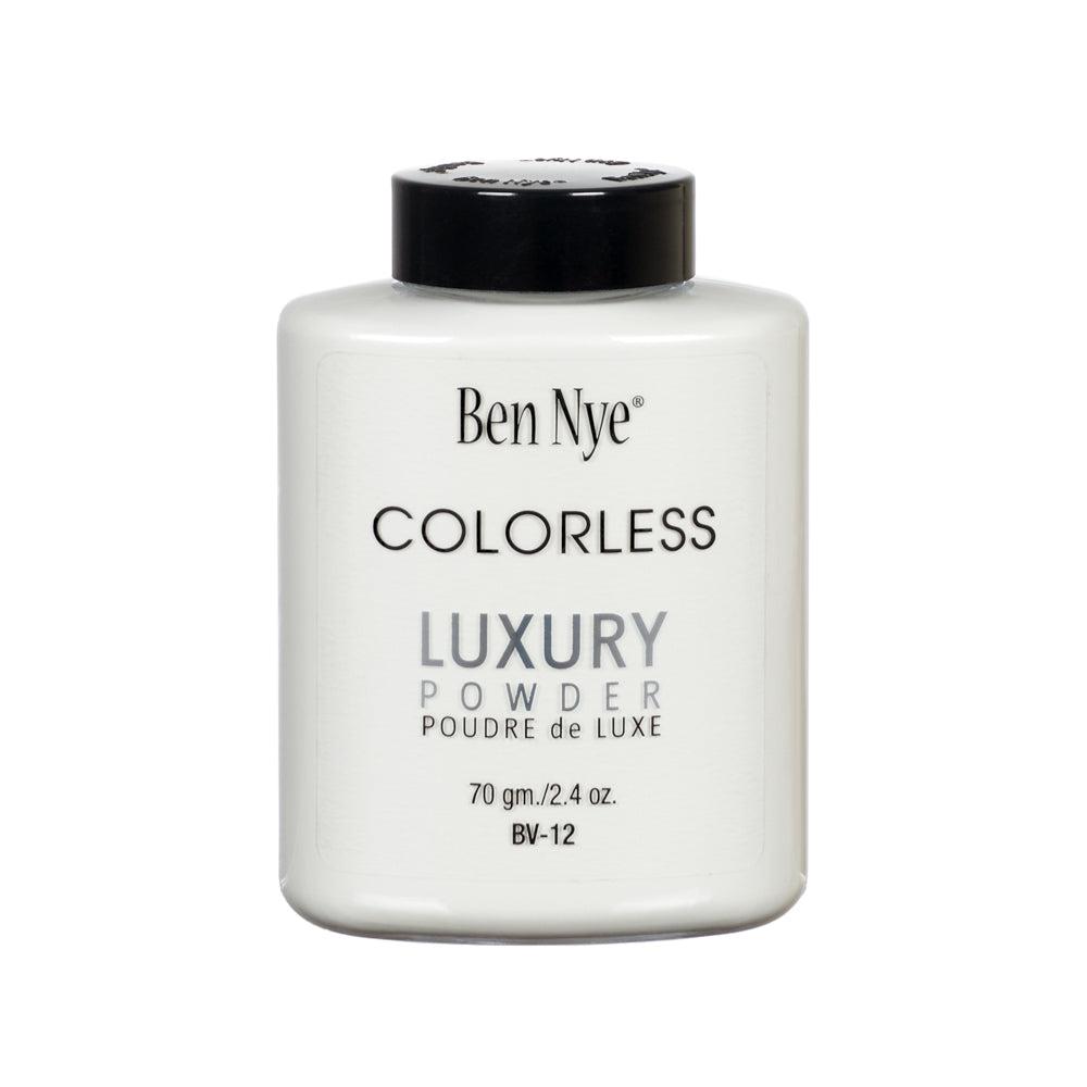 Ben Nye Colorless Bella Luxury Powder - Translucent Setting Powder for Makeup, Oil Control & Shine Reduction - Perfect for Stage, Photography & Everyday Use