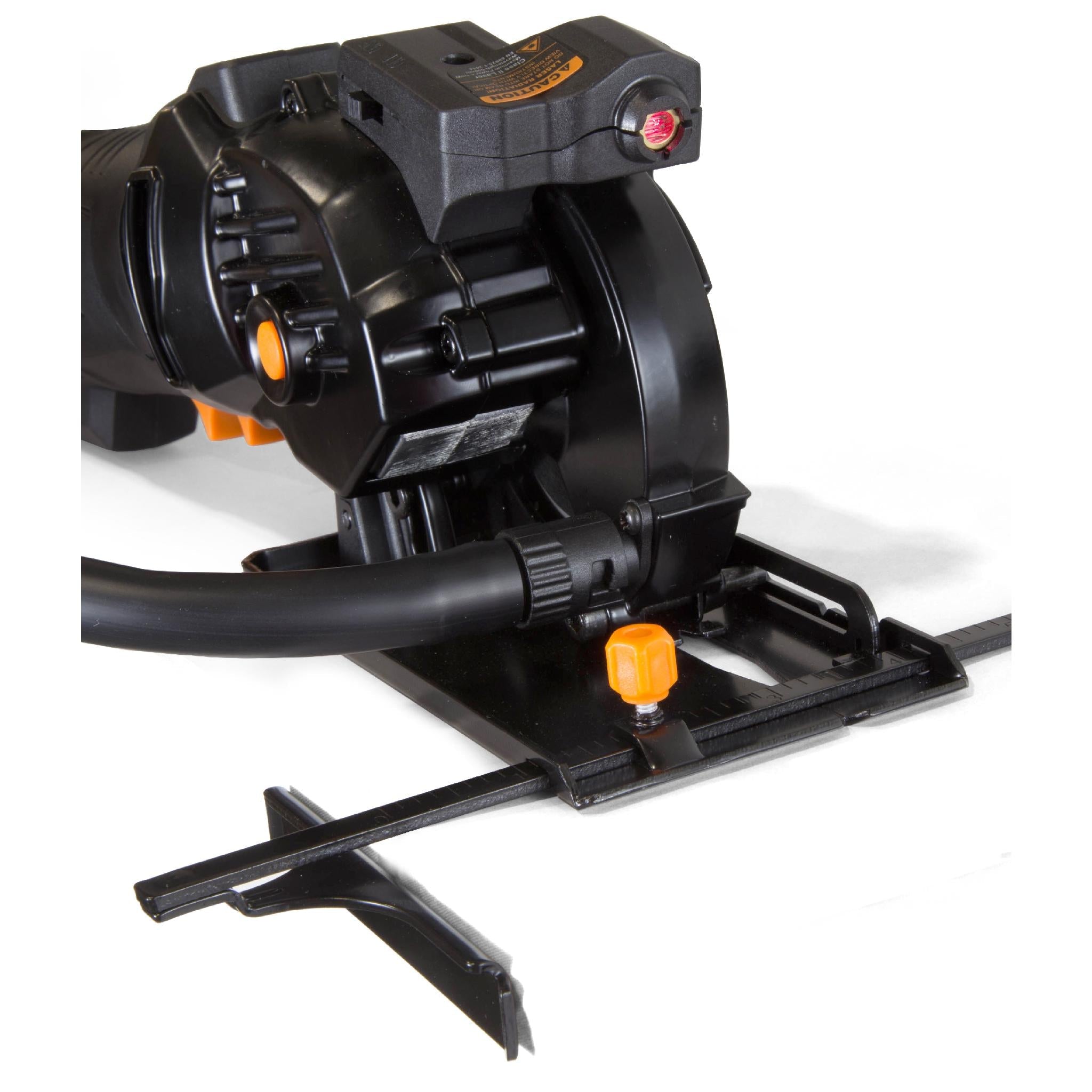 WEN R36703 4.2 Amp 3-3/8 Inch Compact Circular Saw with Laser Guide, Carrying Case & 3 Blades (Refurbished) - Perfect for DIY Projects, Woodworking, and Home Renovations
