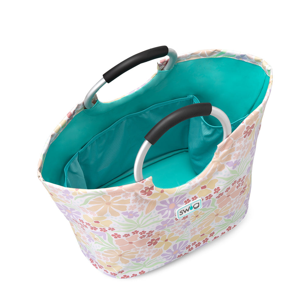 Fresh Cut Loopi Tote Bag - Stylish Eco-Friendly Canvas Shopping Bag for Women, Perfect for Groceries, Beach, Work & Travel