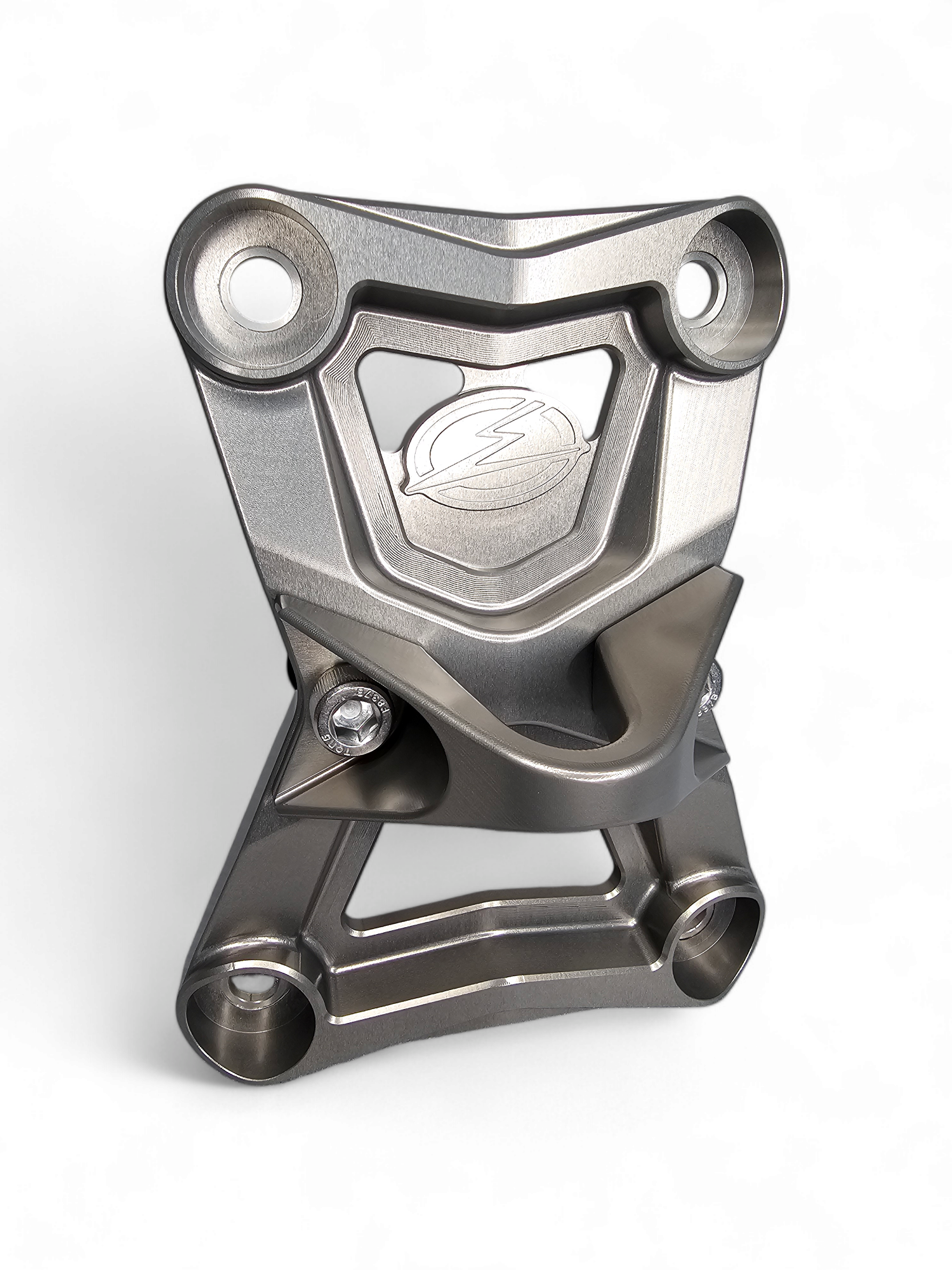 2022-2025 Polaris RZR Turbo R/Pro R Heavy-Duty Radius Rod Plate with Tow Hook - Gunmetal Finish (RRP610022) - Off-Road Protection & Recovery Accessory for UTV Adventures