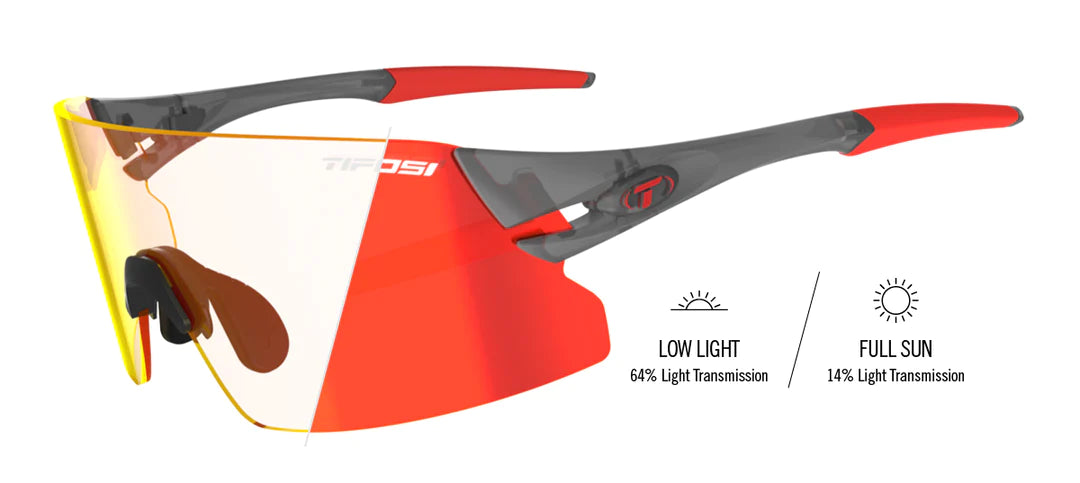 Tifosi Rail XC Polarized Sports Sunglasses for Cycling, Running & Outdoor Activities - UV Protection, Lightweight & Durable Frame