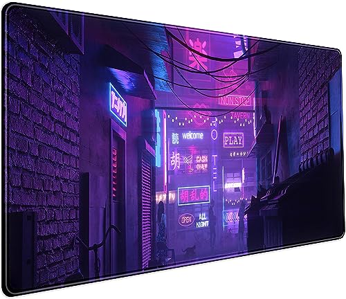 Purple Japanese City
