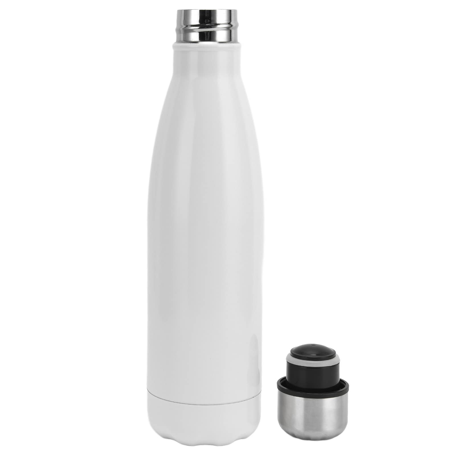 plplaaobo Stainless Steel Cola-Shaped Thermal Flask - Reusable Narrow Mouth Water Bottle for School, Outdoor Sports, Camping, Hiking & Travel - Perfect for Keeping Drinks Hot/Cold All Day